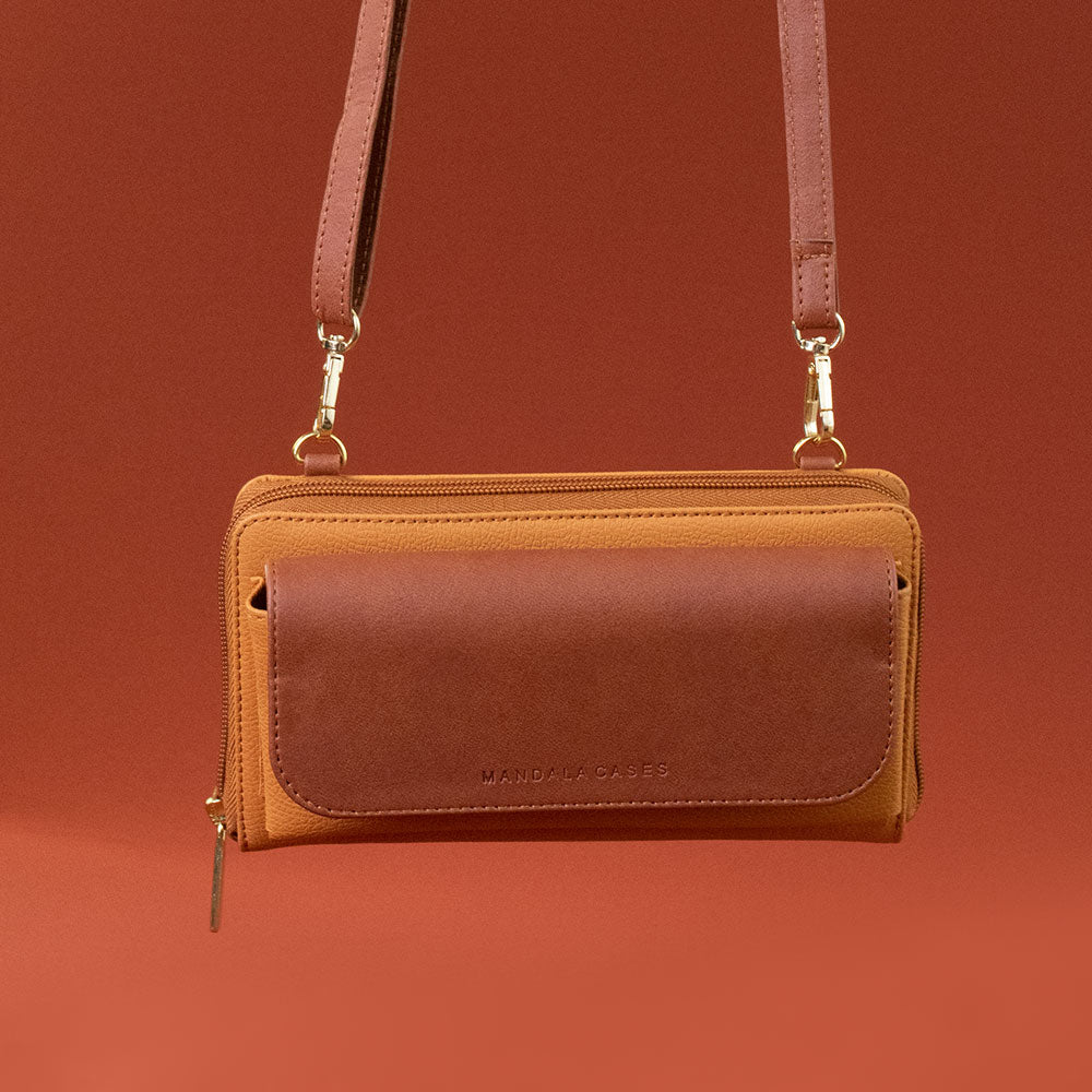 Brown Flap Bag