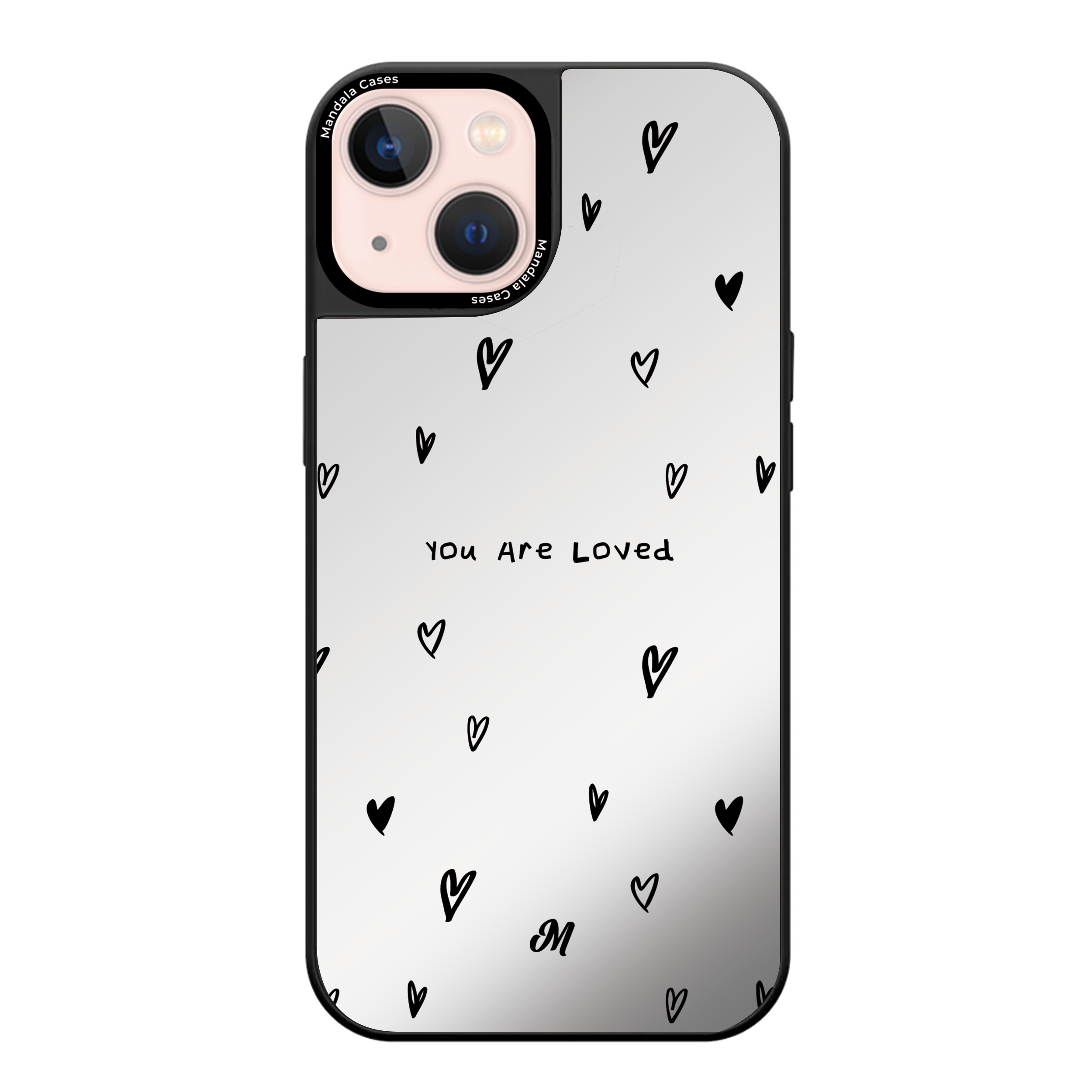 Mirror Case You are loved iPhone - Mandala Cases