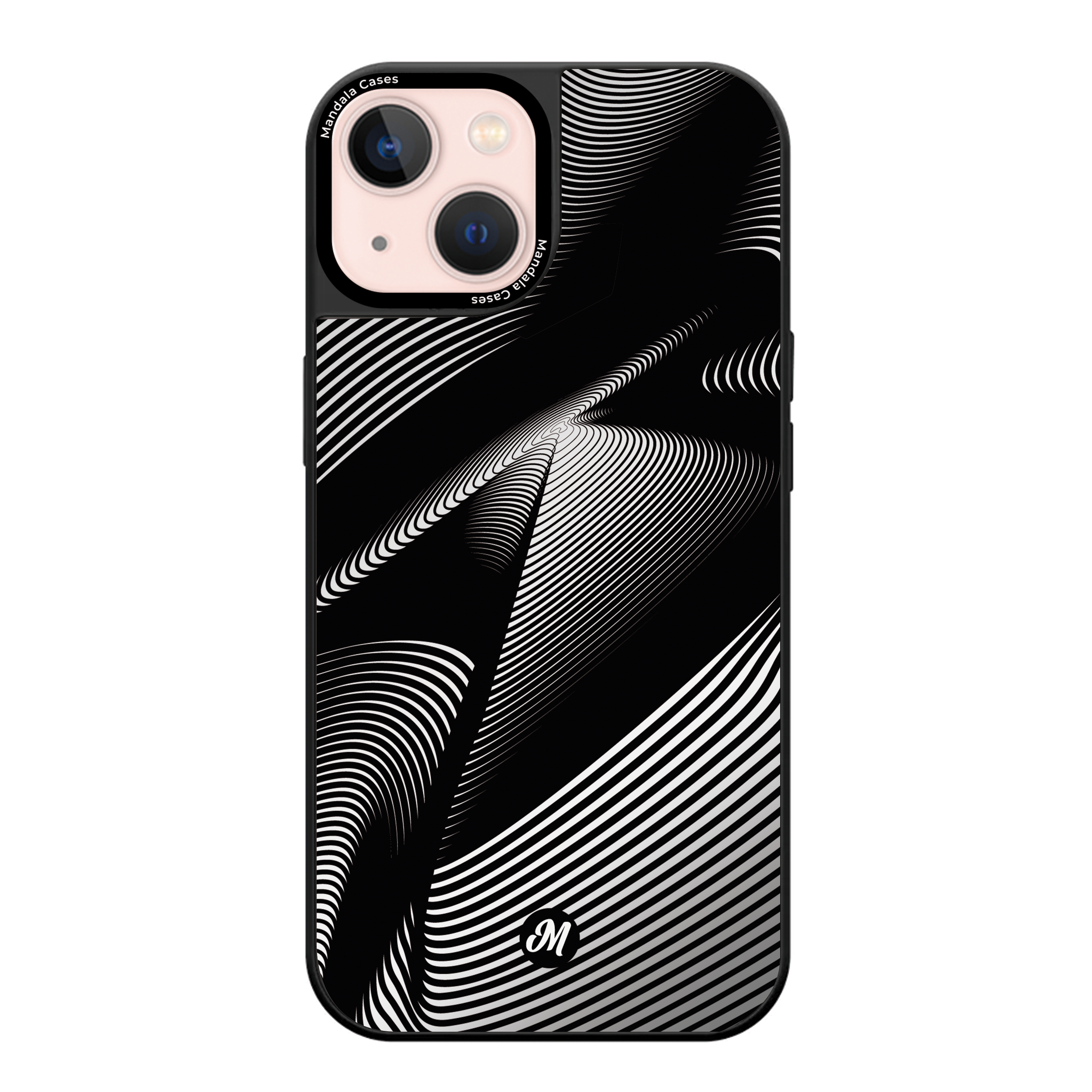 Mirror Case Abstract lines iPhone - Mandala Cases