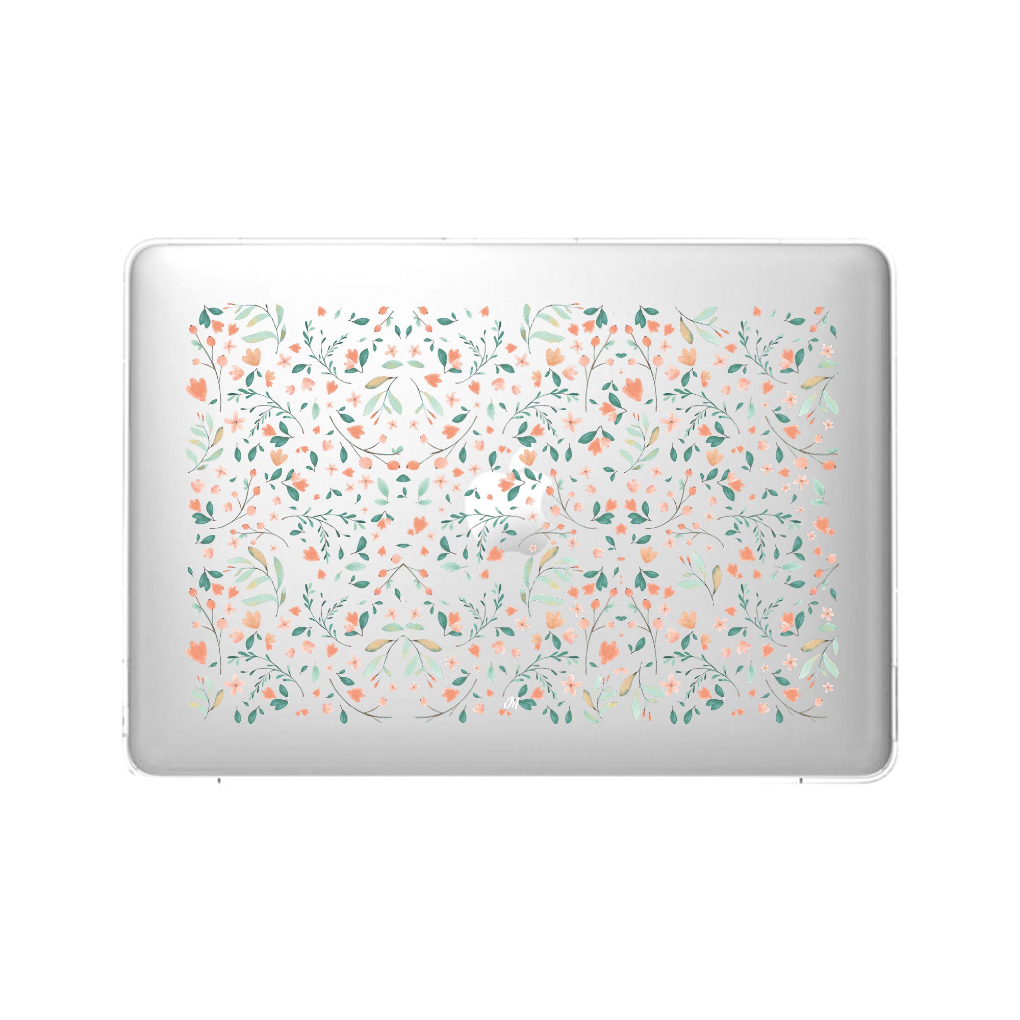 Flores delicadas MacBook Case - Mandala Cases