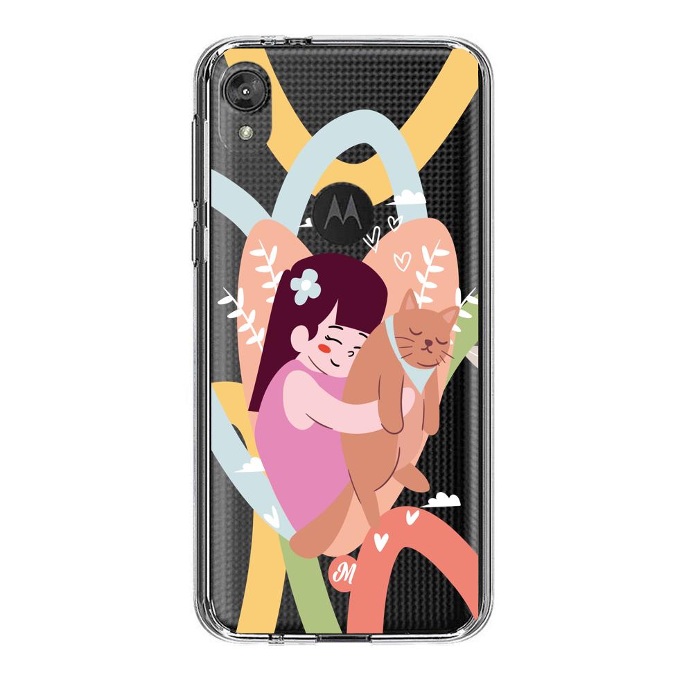 Cases para Motorola E6 play Ronroneos de Amor - Mandala Cases