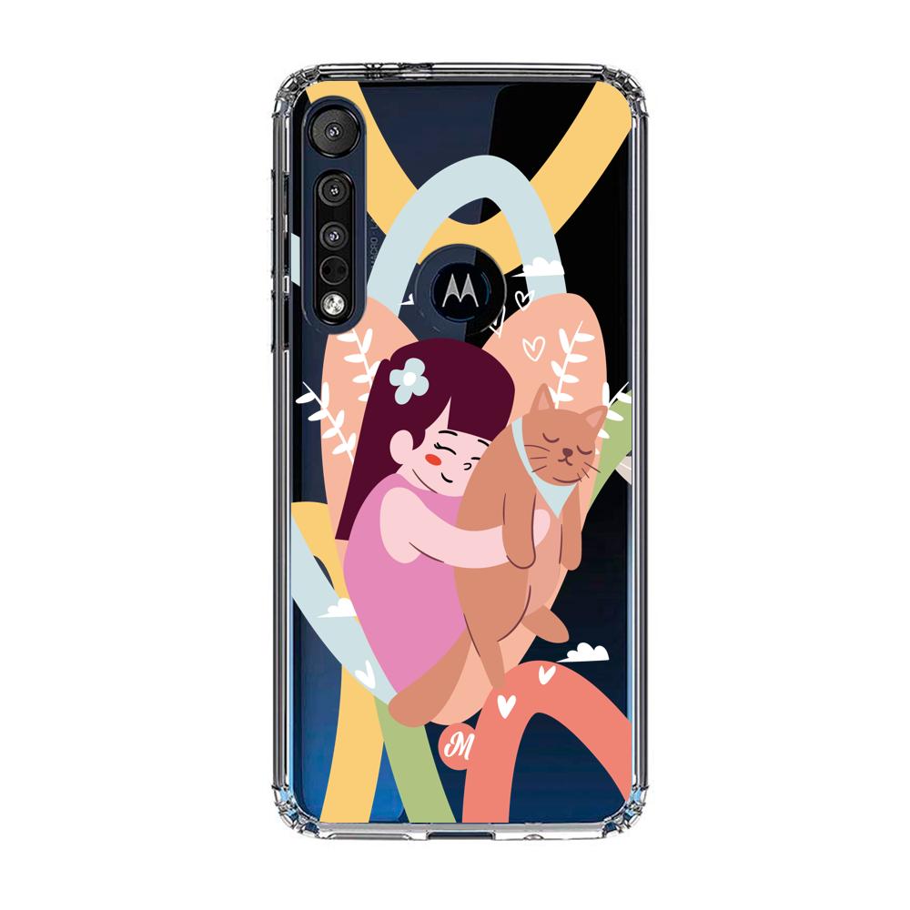 Cases para Motorola G8 play Ronroneos de Amor - Mandala Cases