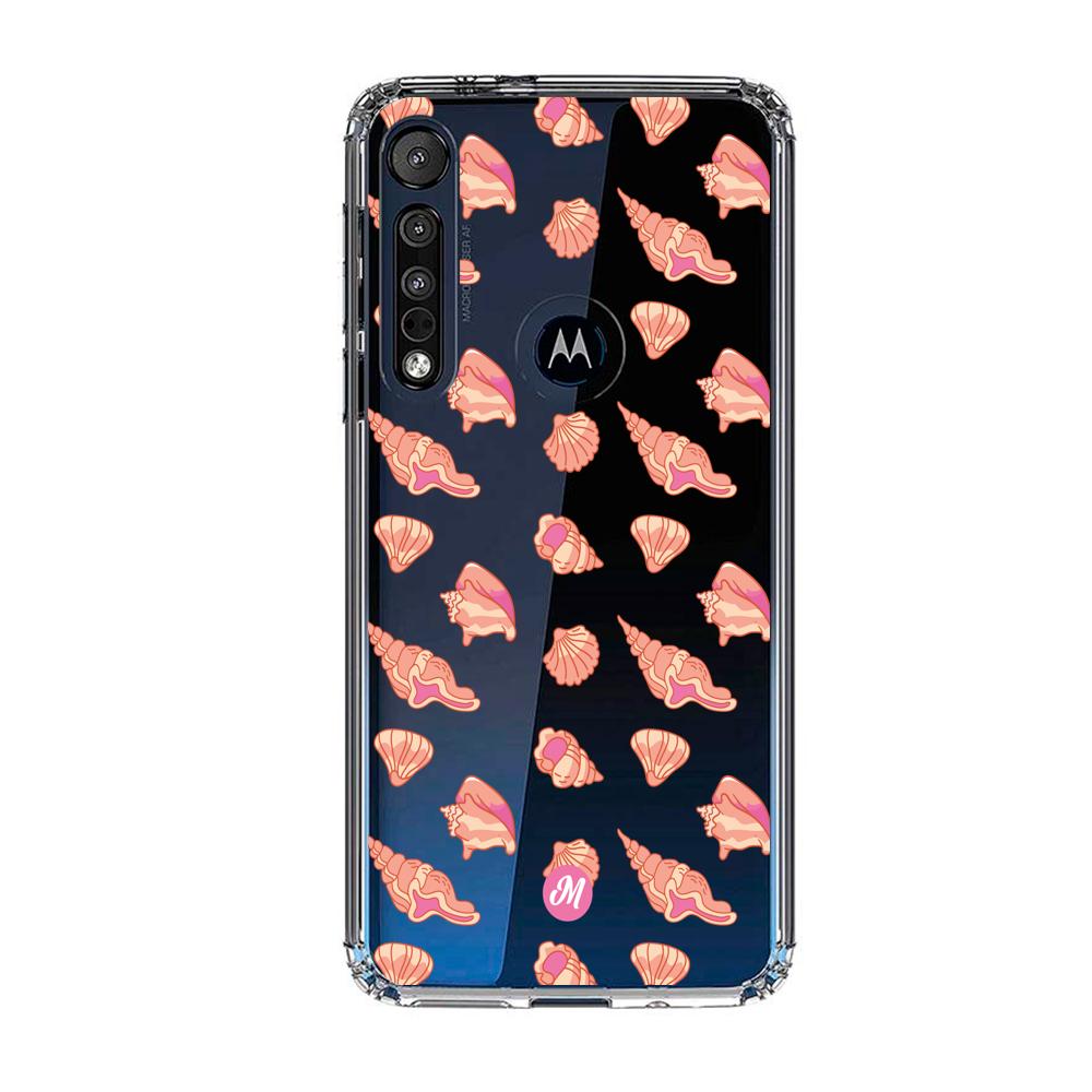 Cases para Motorola G8 plus Caracol marino - Mandala Cases
