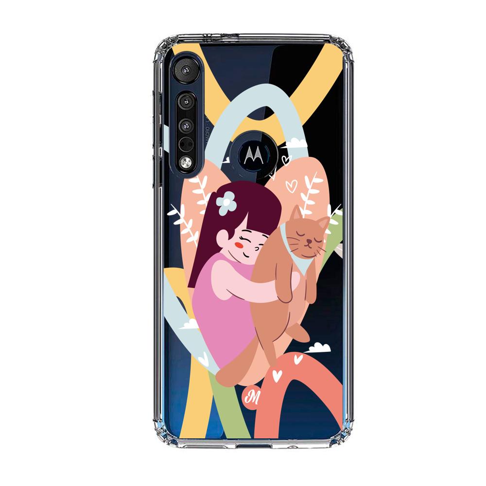 Cases para Motorola G8 plus Ronroneos de Amor - Mandala Cases