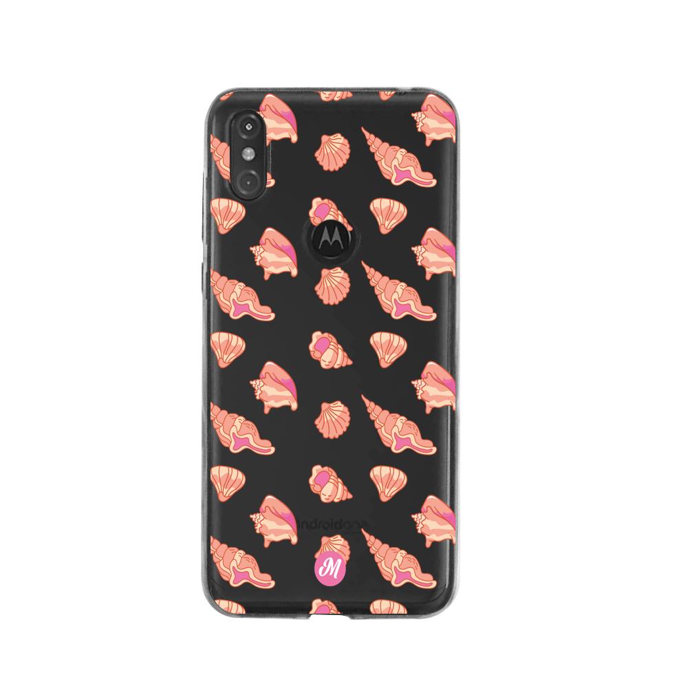 Cases para Moto One Caracol marino - Mandala Cases