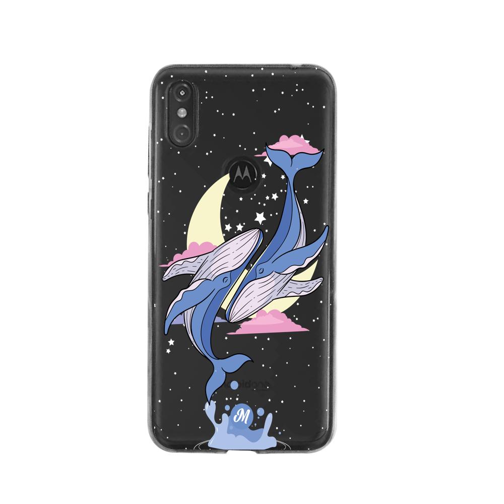 Cases para Moto One Amor de ballenas - Mandala Cases
