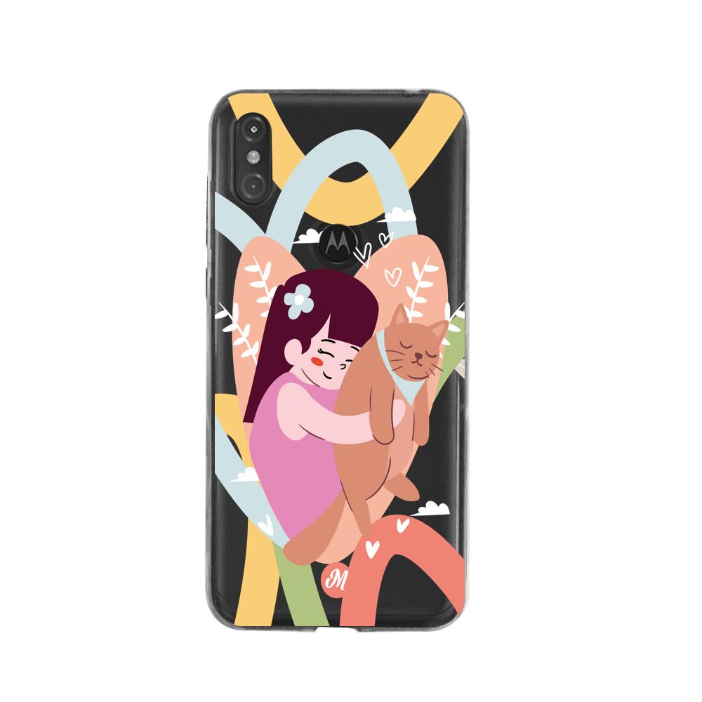 Cases para Moto One Ronroneos de Amor - Mandala Cases