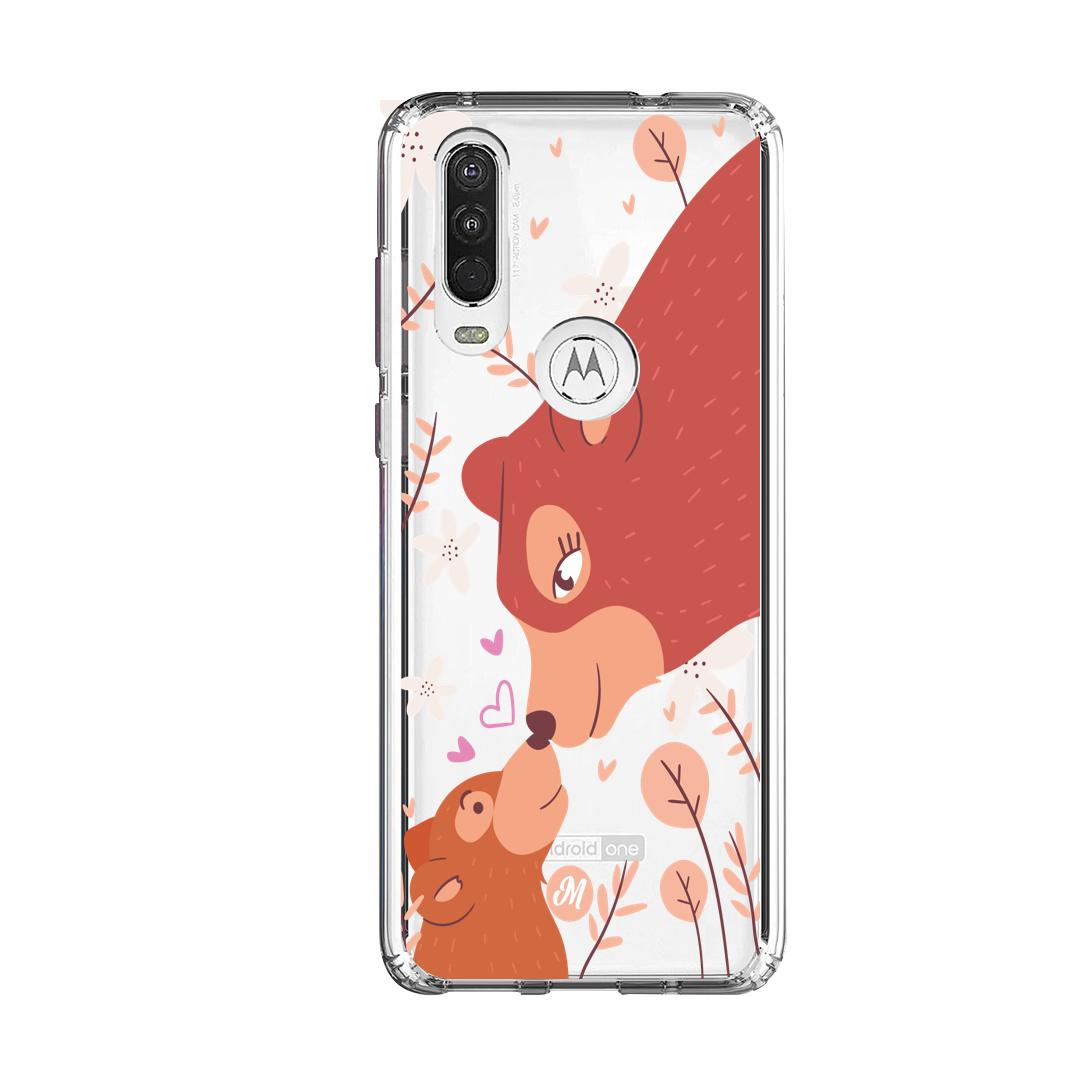Cases para Motorola One Action Besos amorosos - Mandala Cases