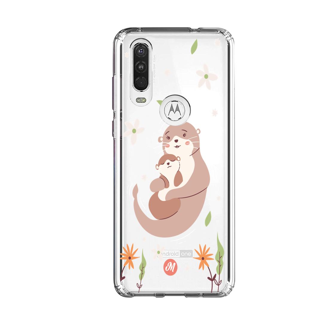 Cases para Motorola One Action Abrazos Flotantes - Mandala Cases