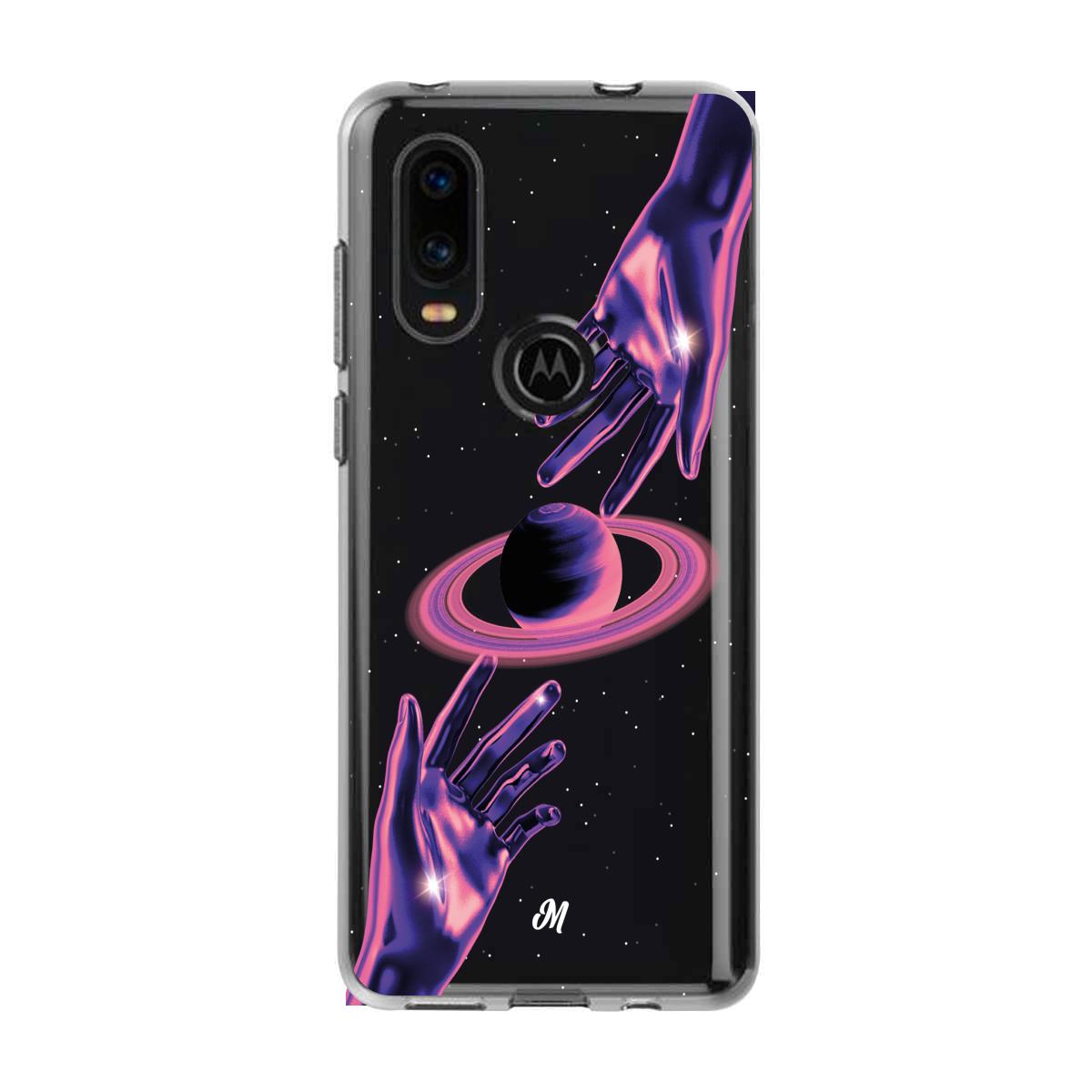 Cases para Motorola P40 Conexión cósmica - Mandala Cases