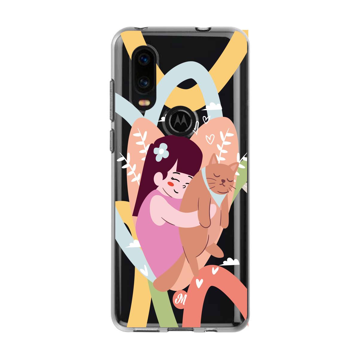 Cases para Motorola P40 Ronroneos de Amor - Mandala Cases