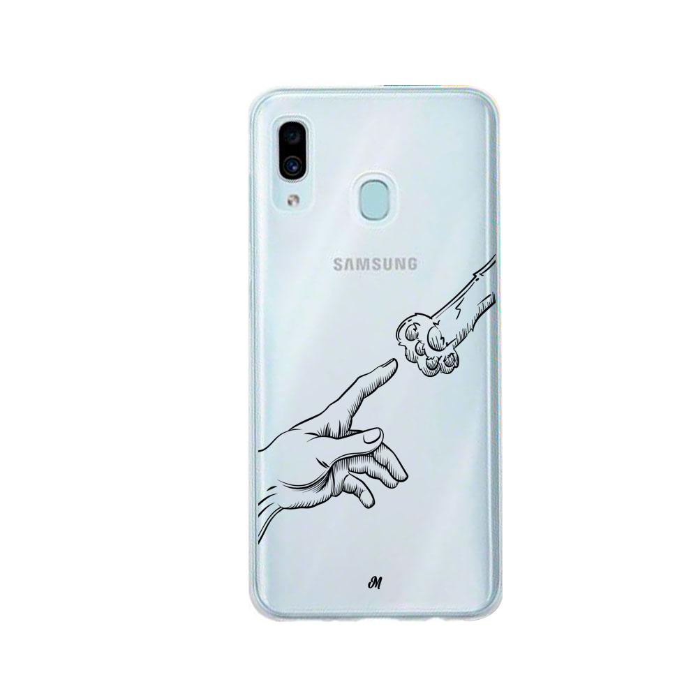 Case para Samsung A20 / A30 Funda La Creación Gatuna - Mandala Cases