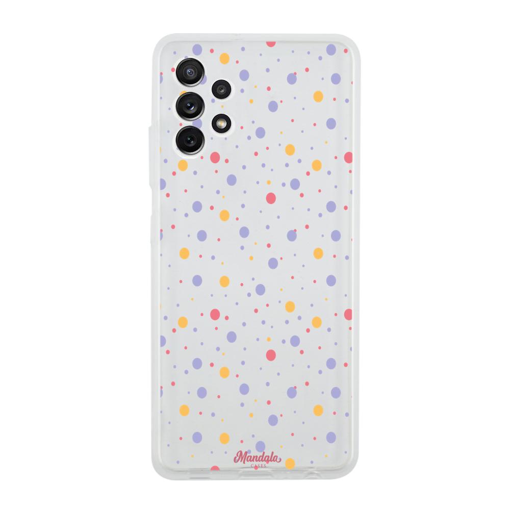 Funda de Puntos Coloridos Samsung