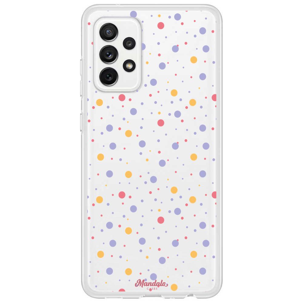 Funda de Puntos Coloridos Samsung