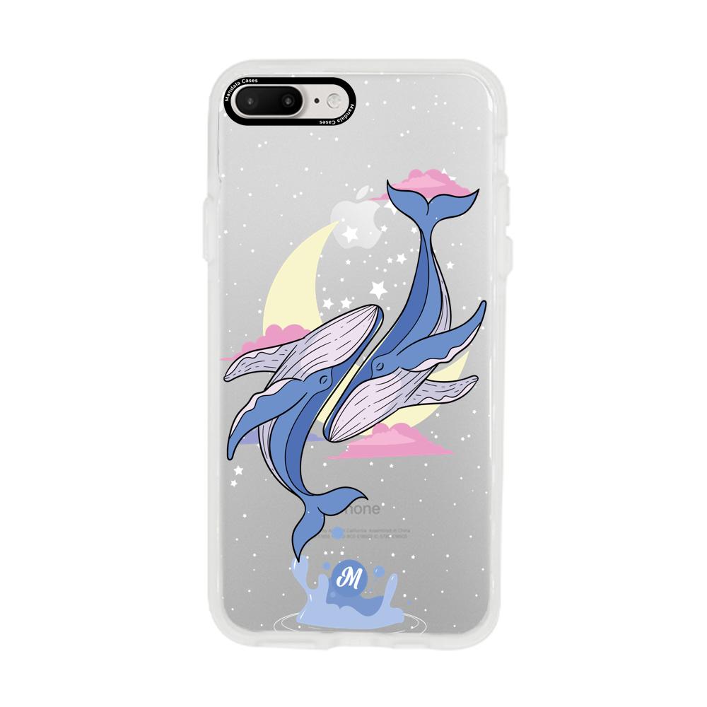 Cases para iphone 7 plus Amor de ballenas - Mandala Cases
