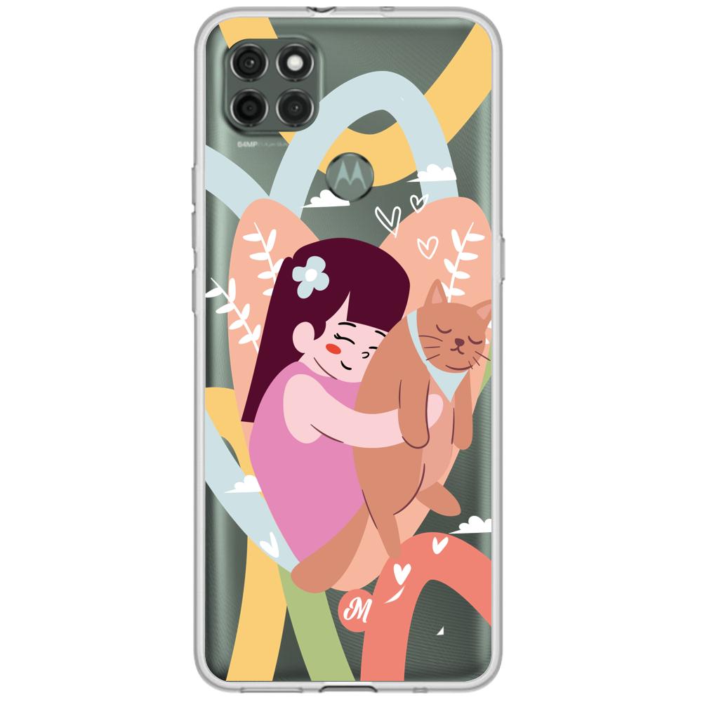 Cases para Motorola G9 power Ronroneos de Amor - Mandala Cases