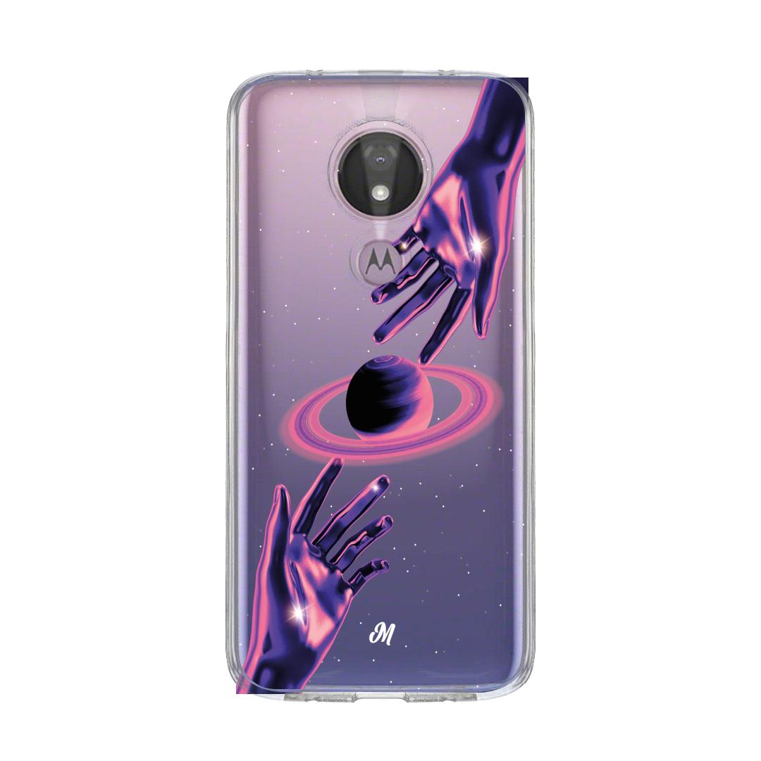 Cases para Motorola G7 power Conexión cósmica - Mandala Cases