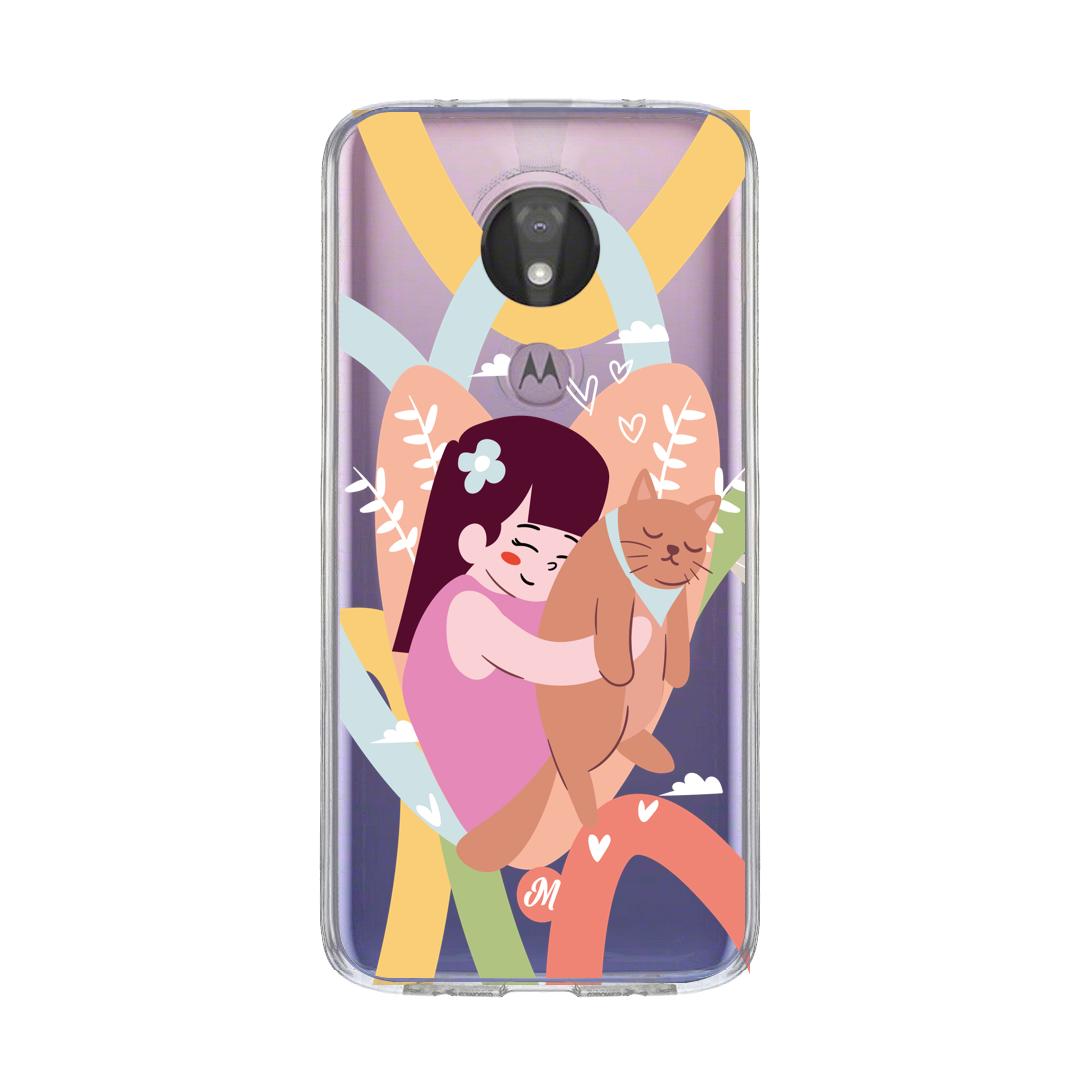 Cases para Motorola G7 power Ronroneos de Amor - Mandala Cases
