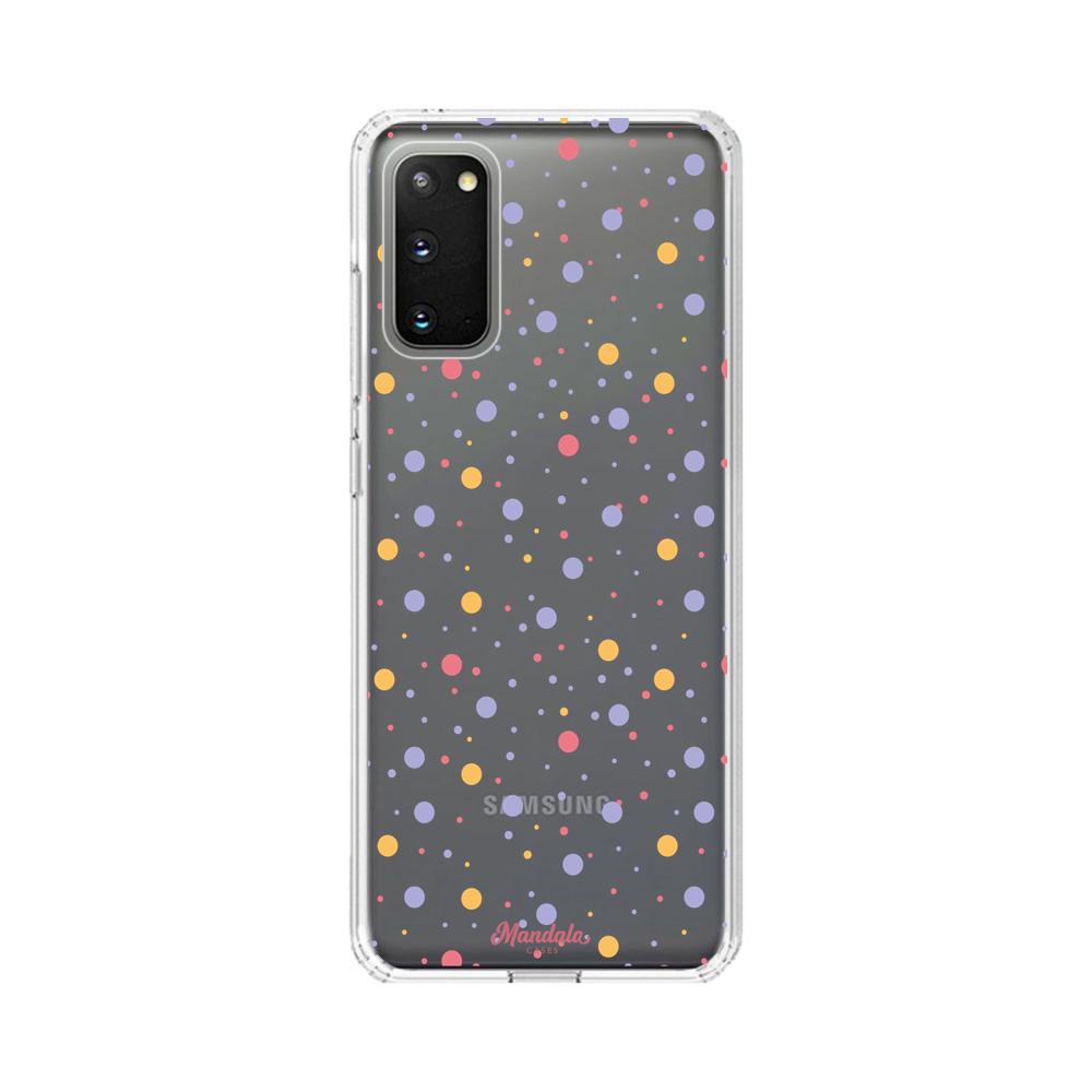 Funda de Puntos Coloridos Samsung
