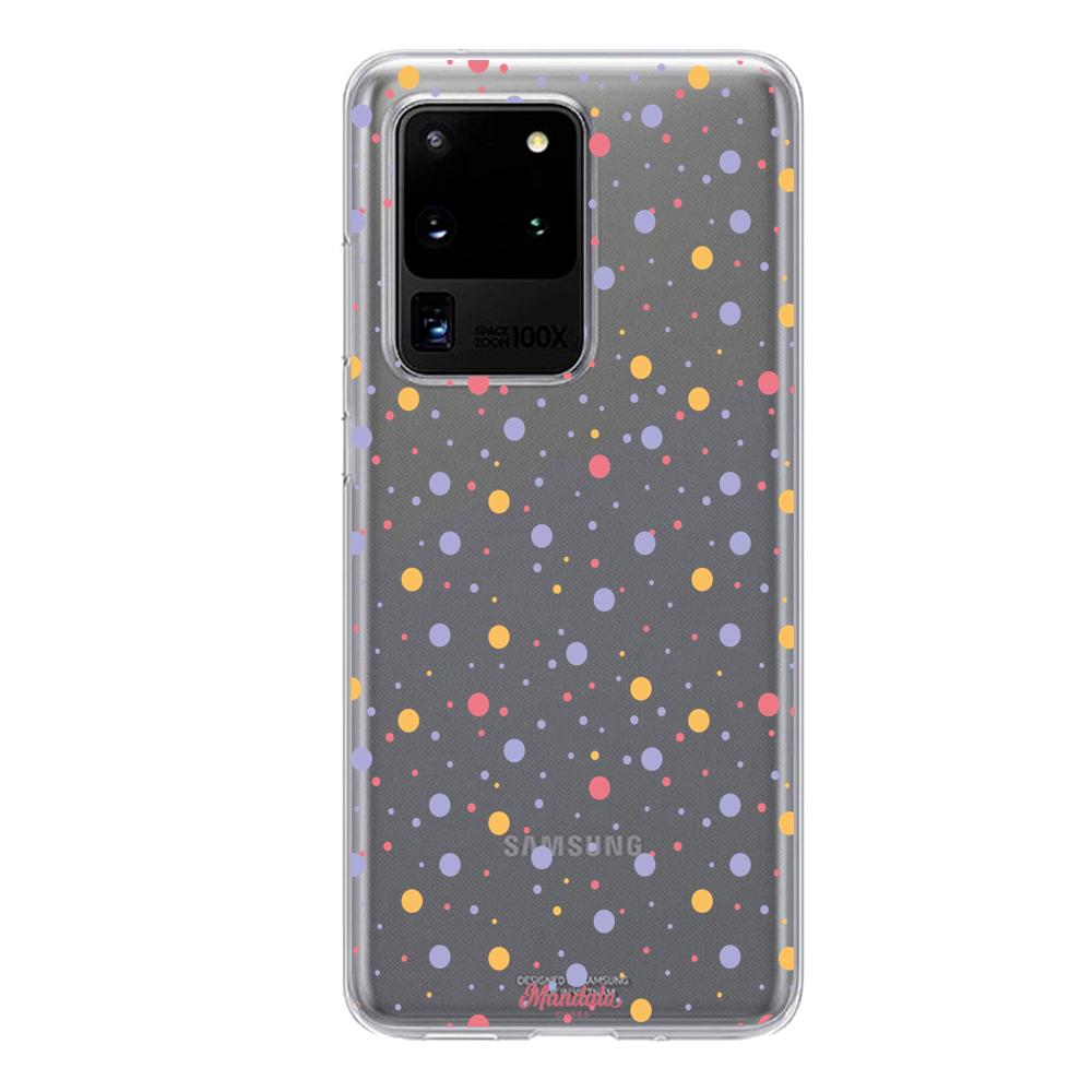 Funda de Puntos Coloridos Samsung