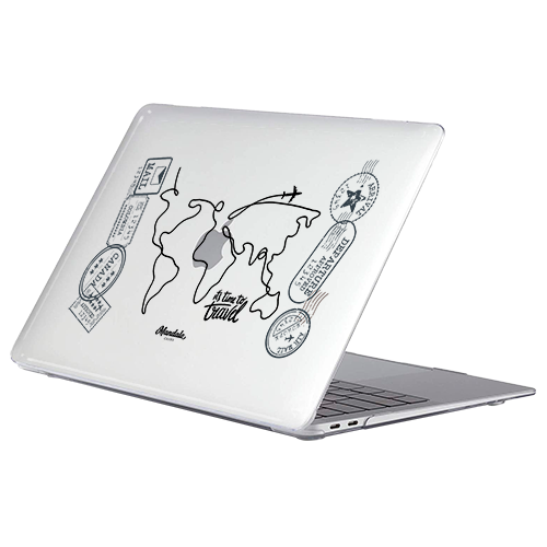Time to Travel MacBook Case - Mandala Cases