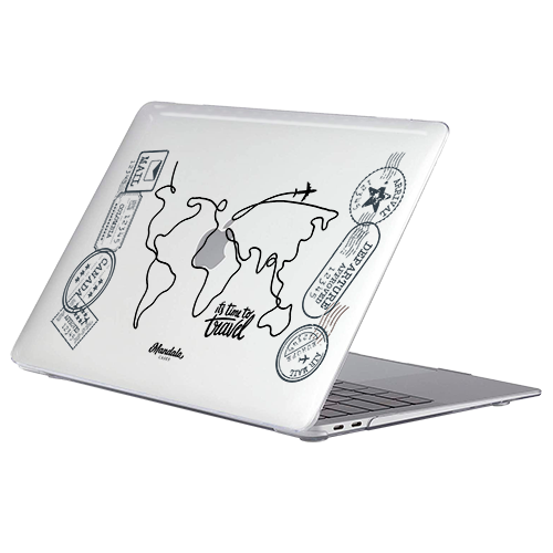 Time to Travel MacBook Case - Mandala Cases