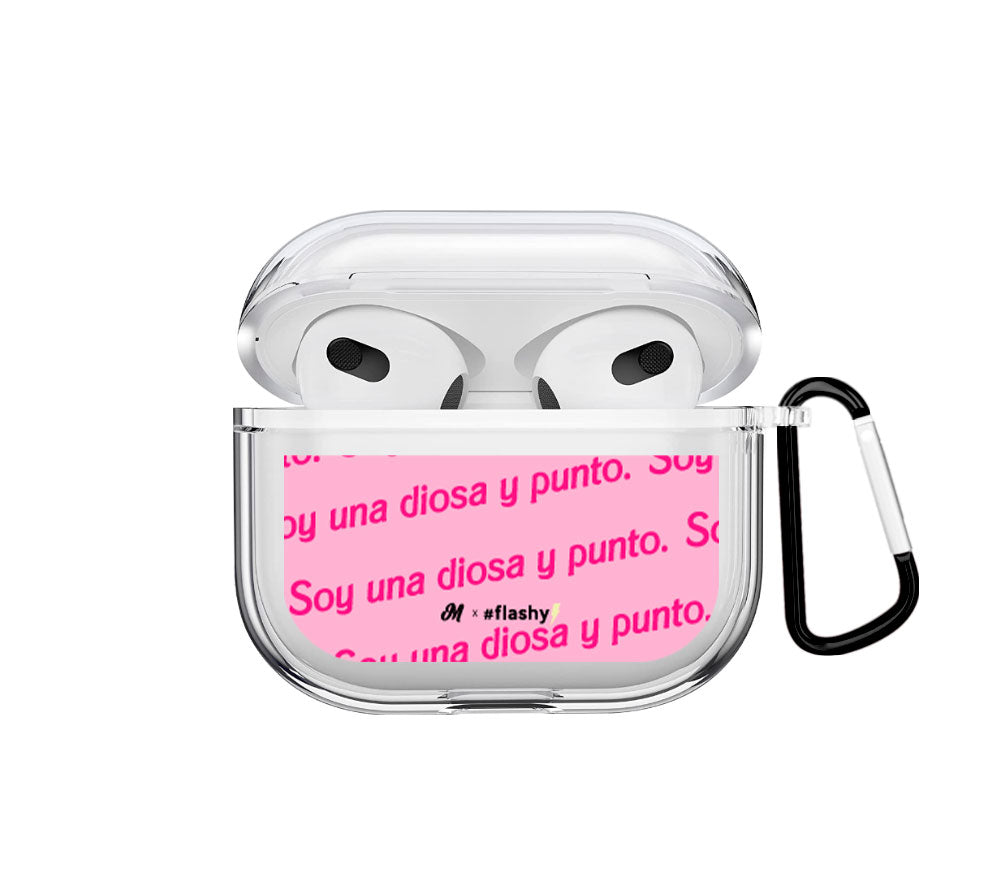Soy una Diosa y punto AirPods Case - Mandala Cases