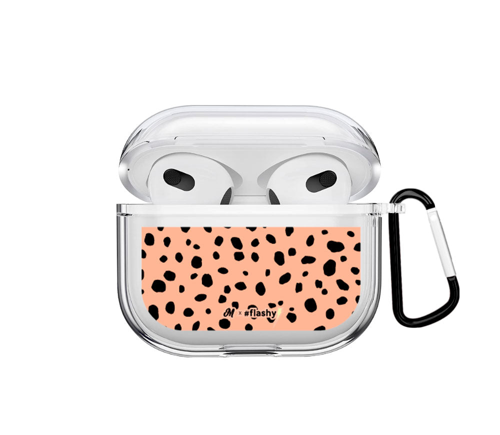 Animal Print Leopardo Rosado AirPods Case - Mandala Cases
