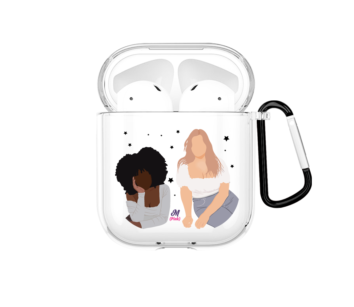 Women Support Airpods case - Mandala Cases