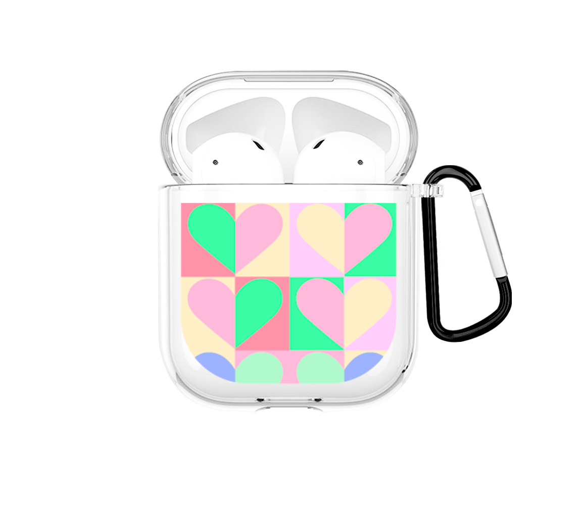 Corazones Lovely Airpods case - Mandala Cases