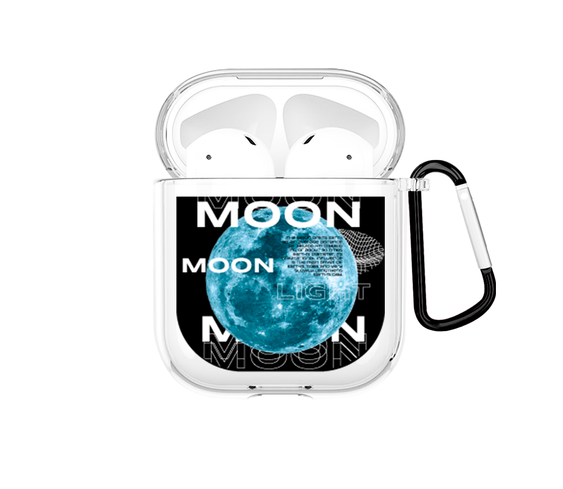The moon Airpods case - Mandala Cases
