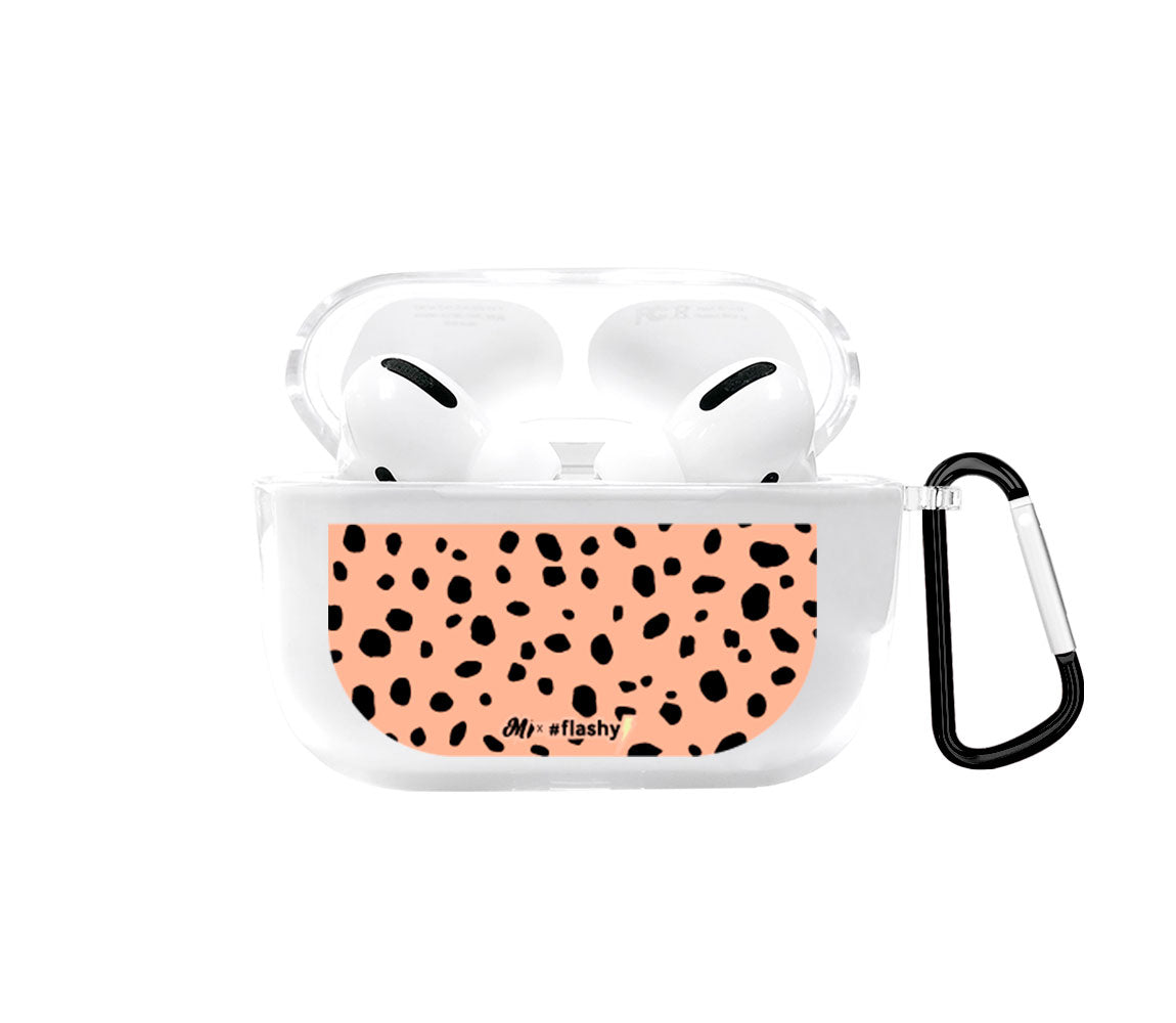Animal Print Leopardo Rosado AirPods Case - Mandala Cases