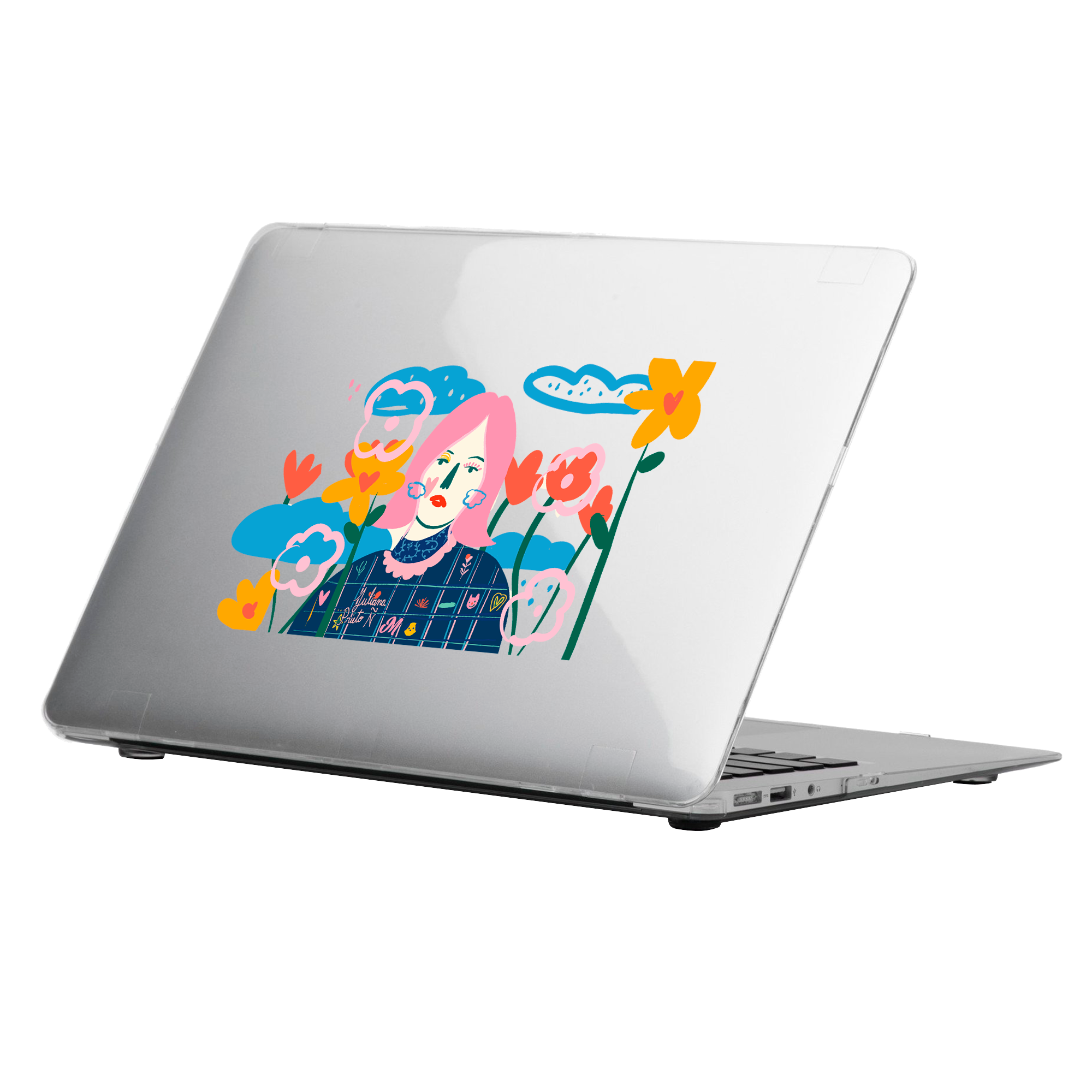 Rosa Florencia MacBook Case - Mandala Cases