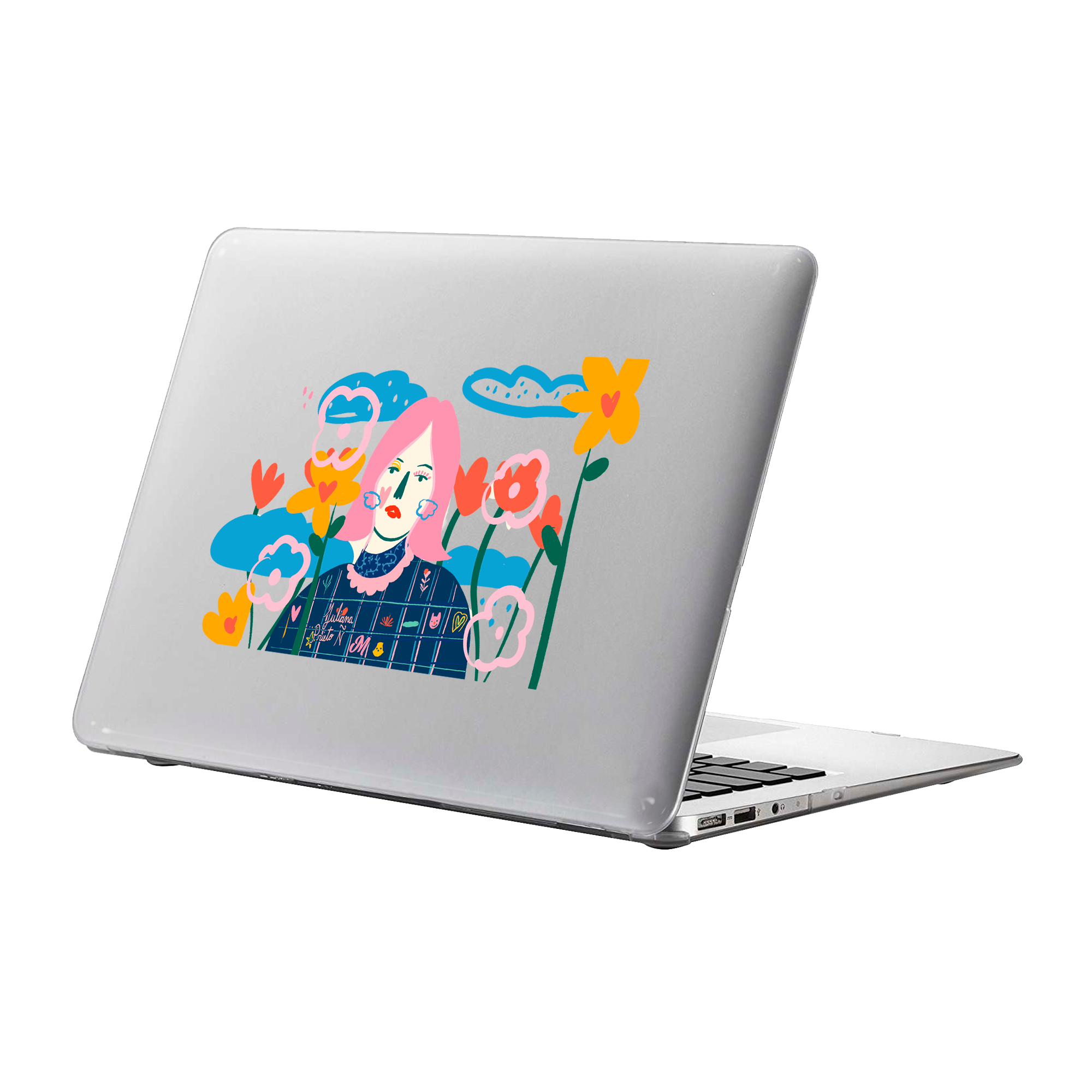 Rosa Florencia MacBook Case - Mandala Cases