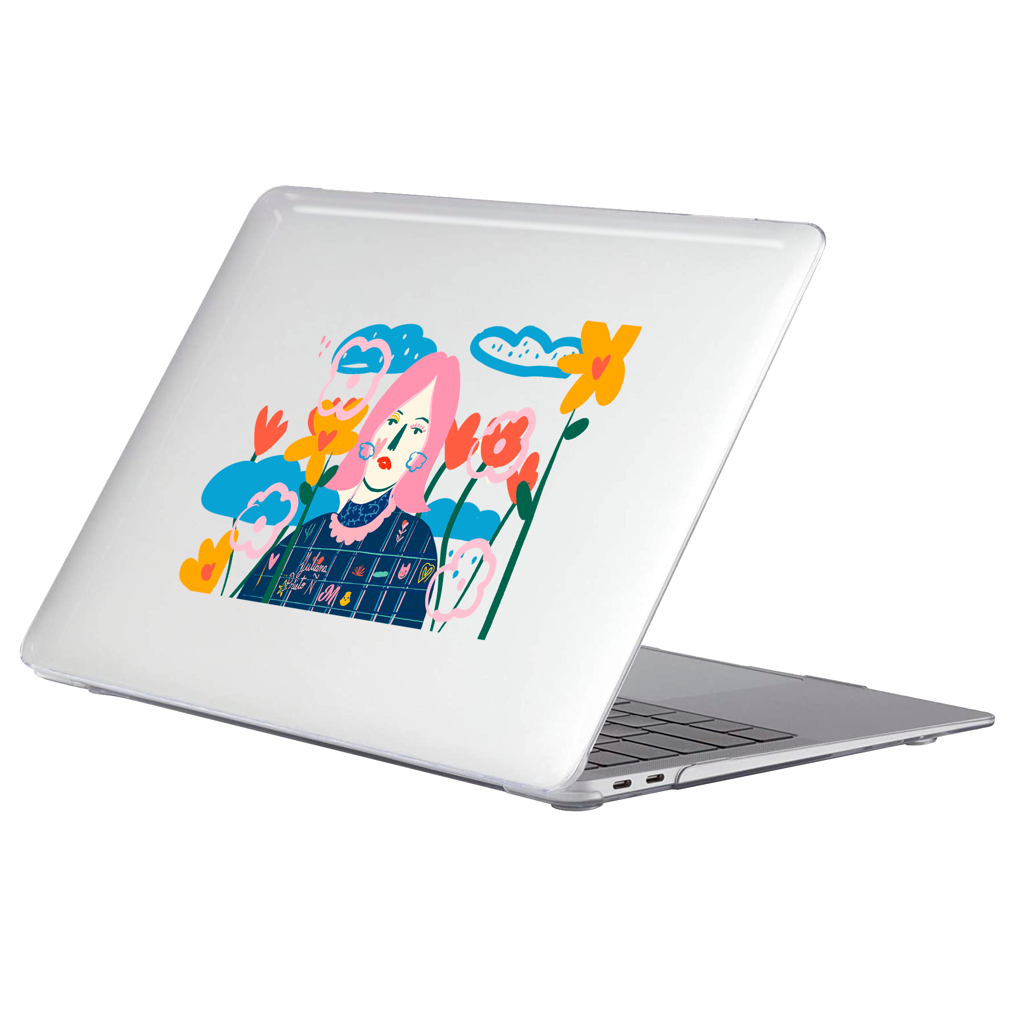 Rosa Florencia MacBook Case - Mandala Cases
