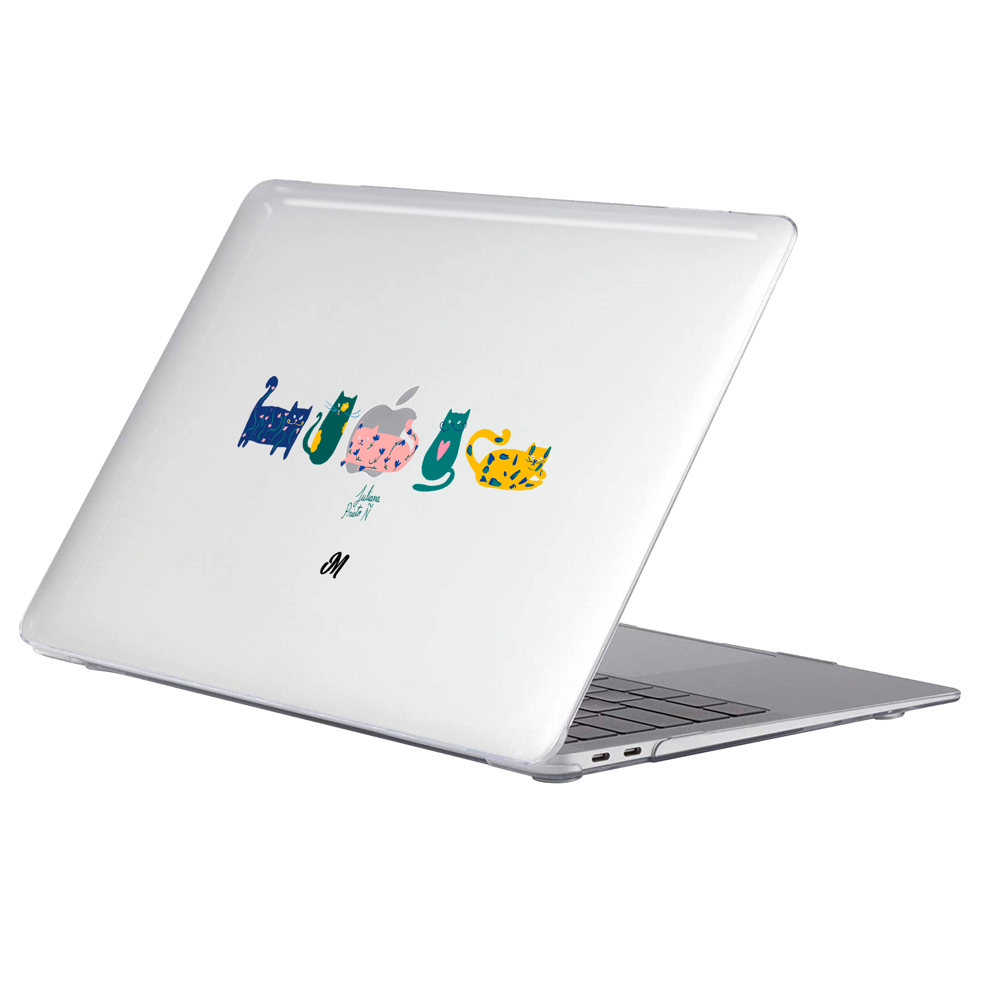 Muchos Michis MacBook Case - Mandala Cases