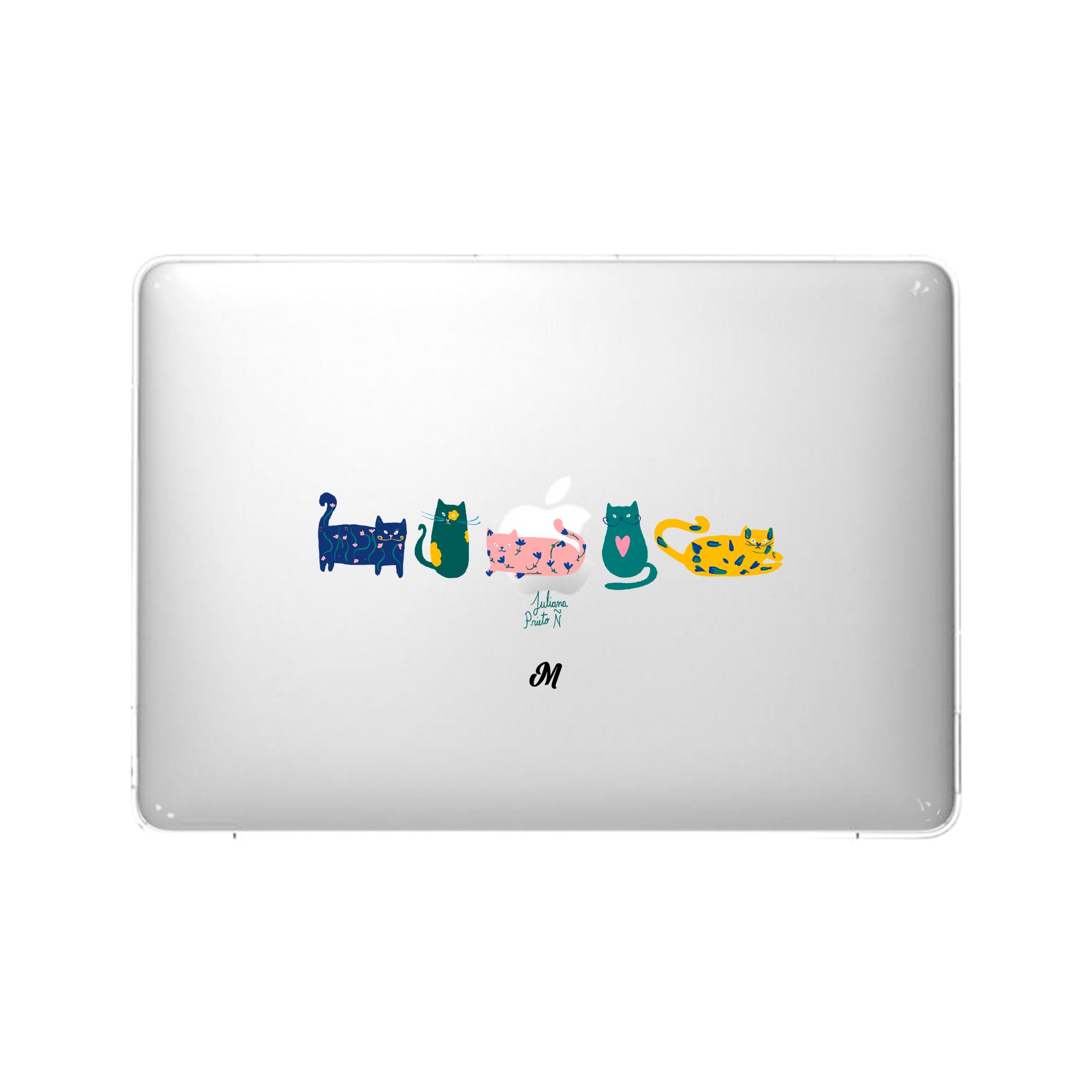 Muchos Michis MacBook Case - Mandala Cases