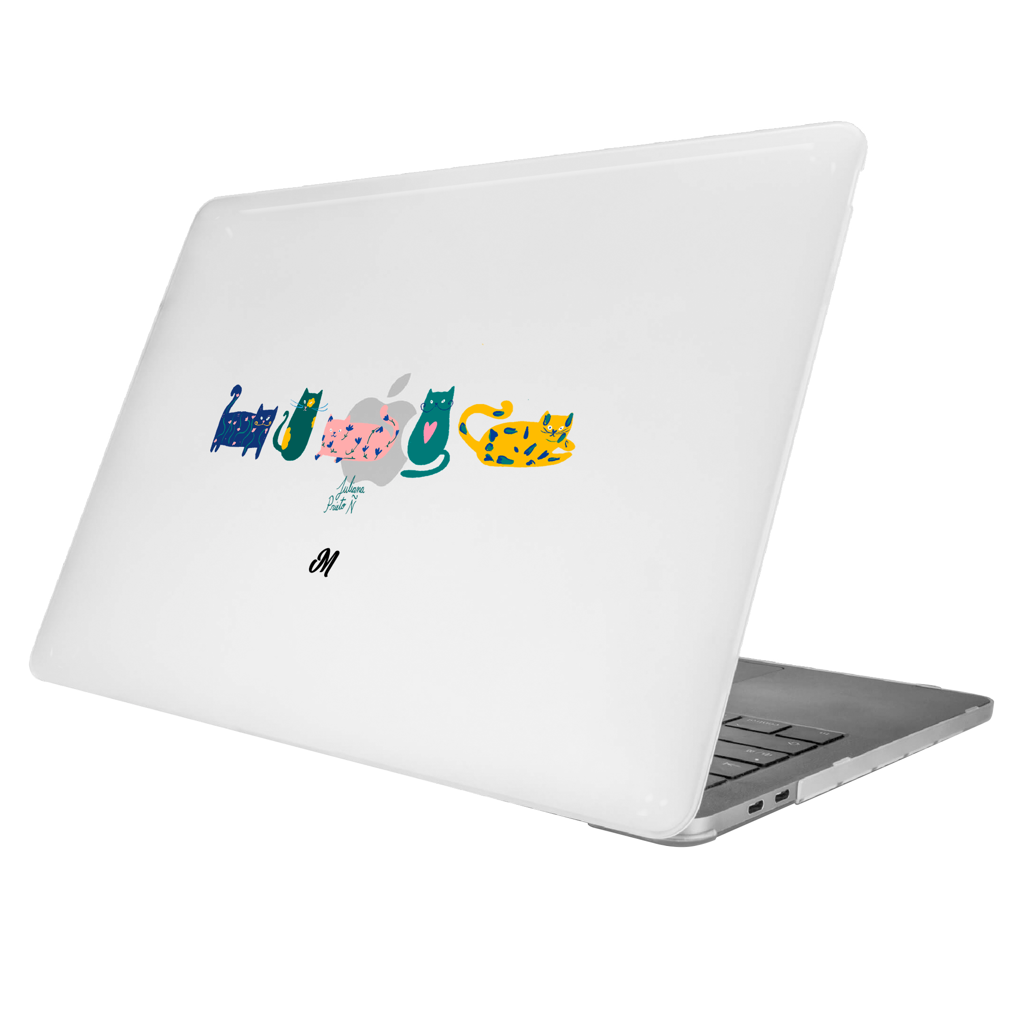 Muchos Michis MacBook Case - Mandala Cases