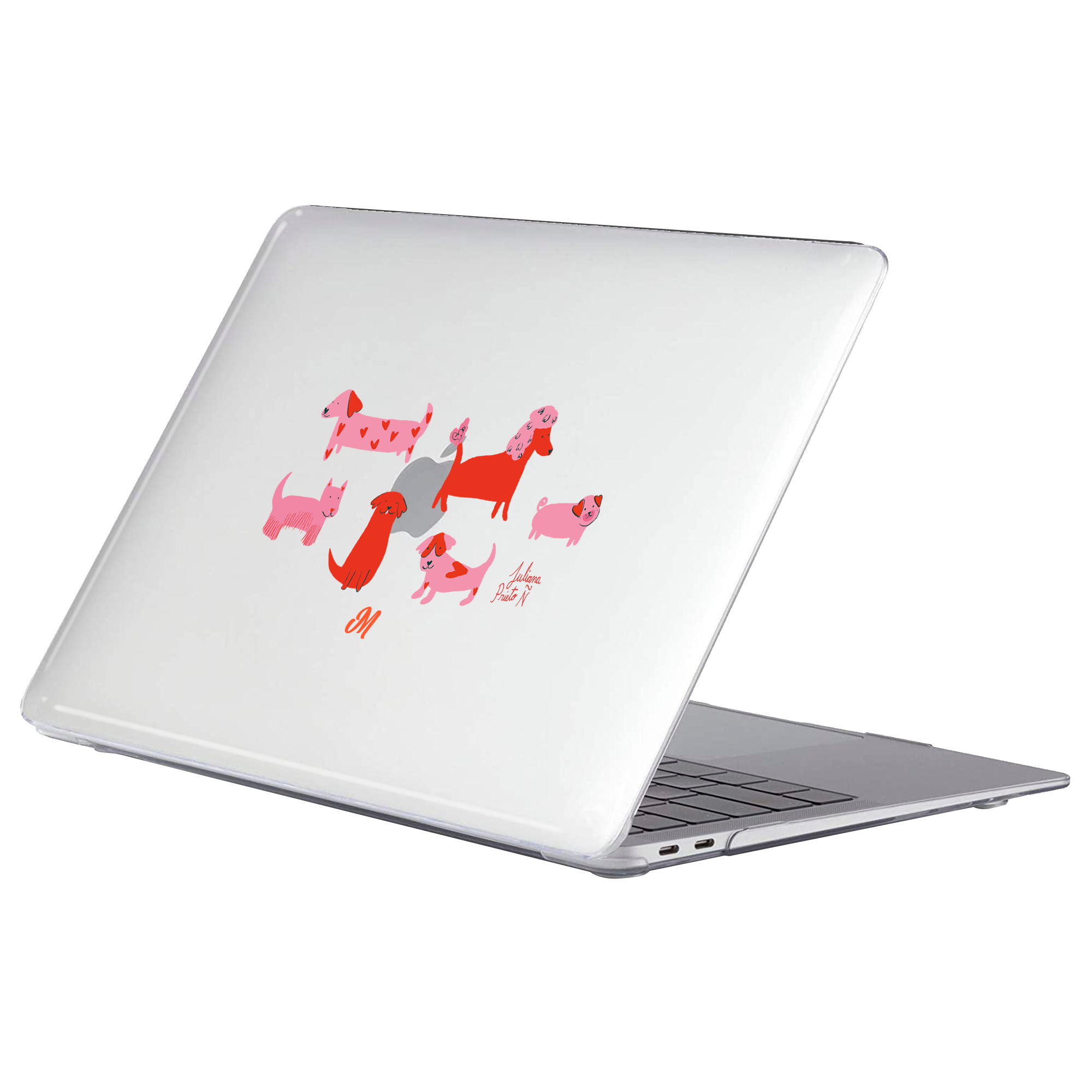 Caninos Rosé MacBook Case - Mandala Cases