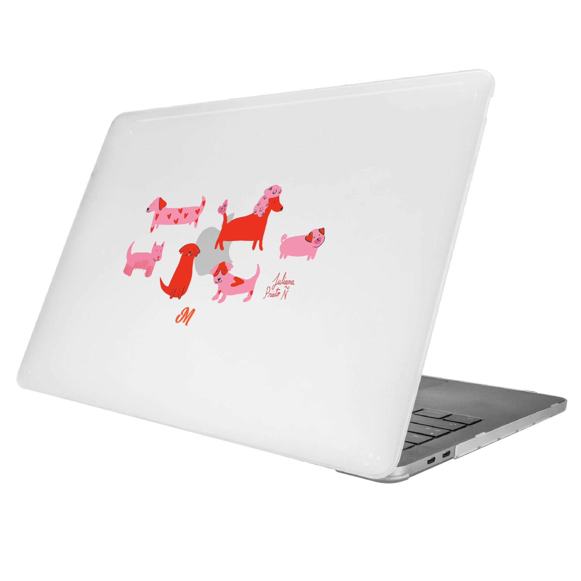 Caninos Rosé MacBook Case - Mandala Cases