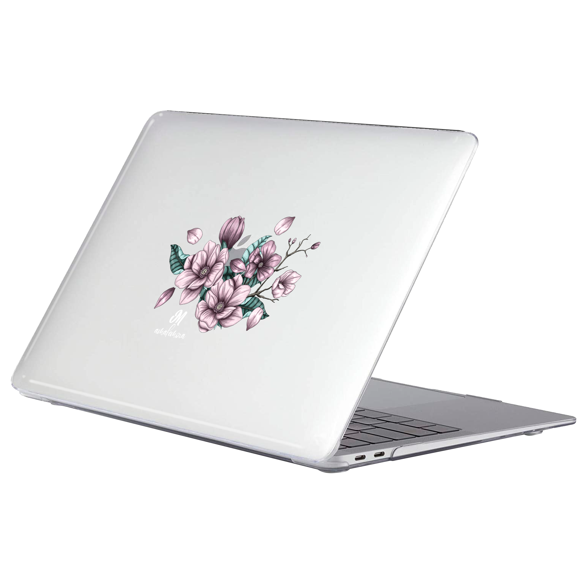 Magnolias MacBook Case - Mandala Cases