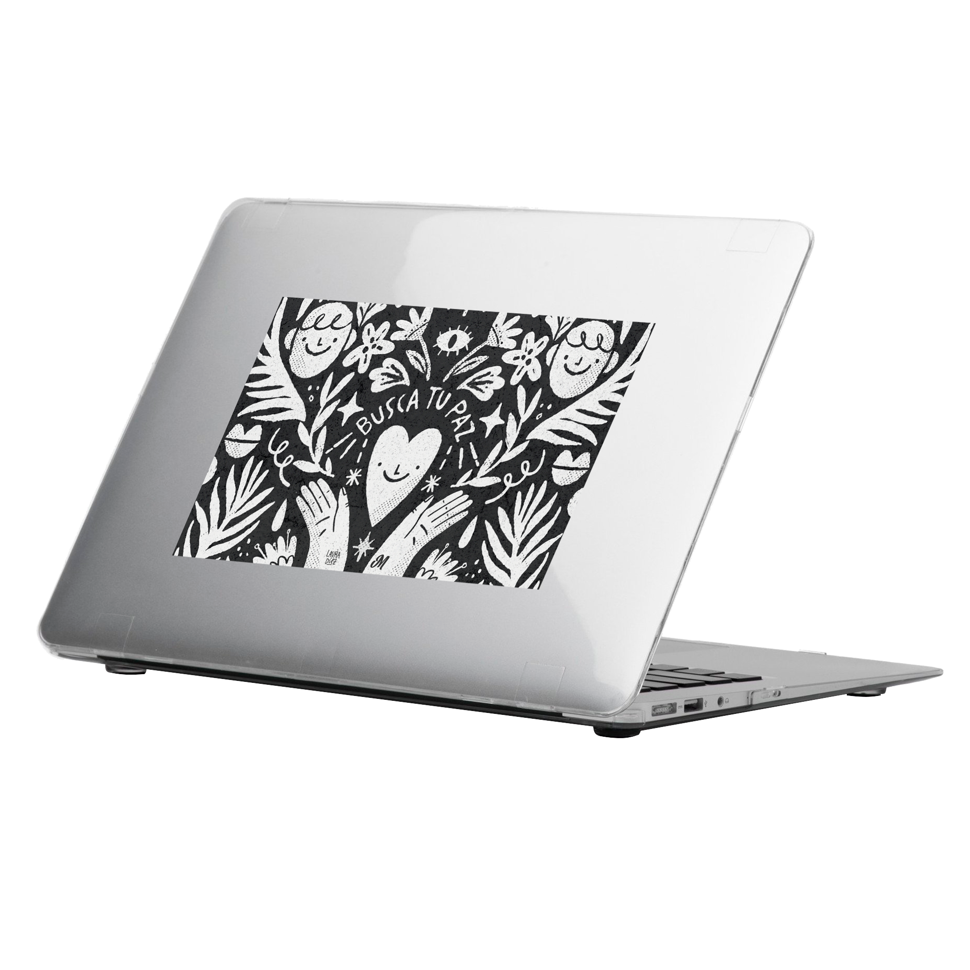 Busca tu paz MacBook Case - Mandala Cases