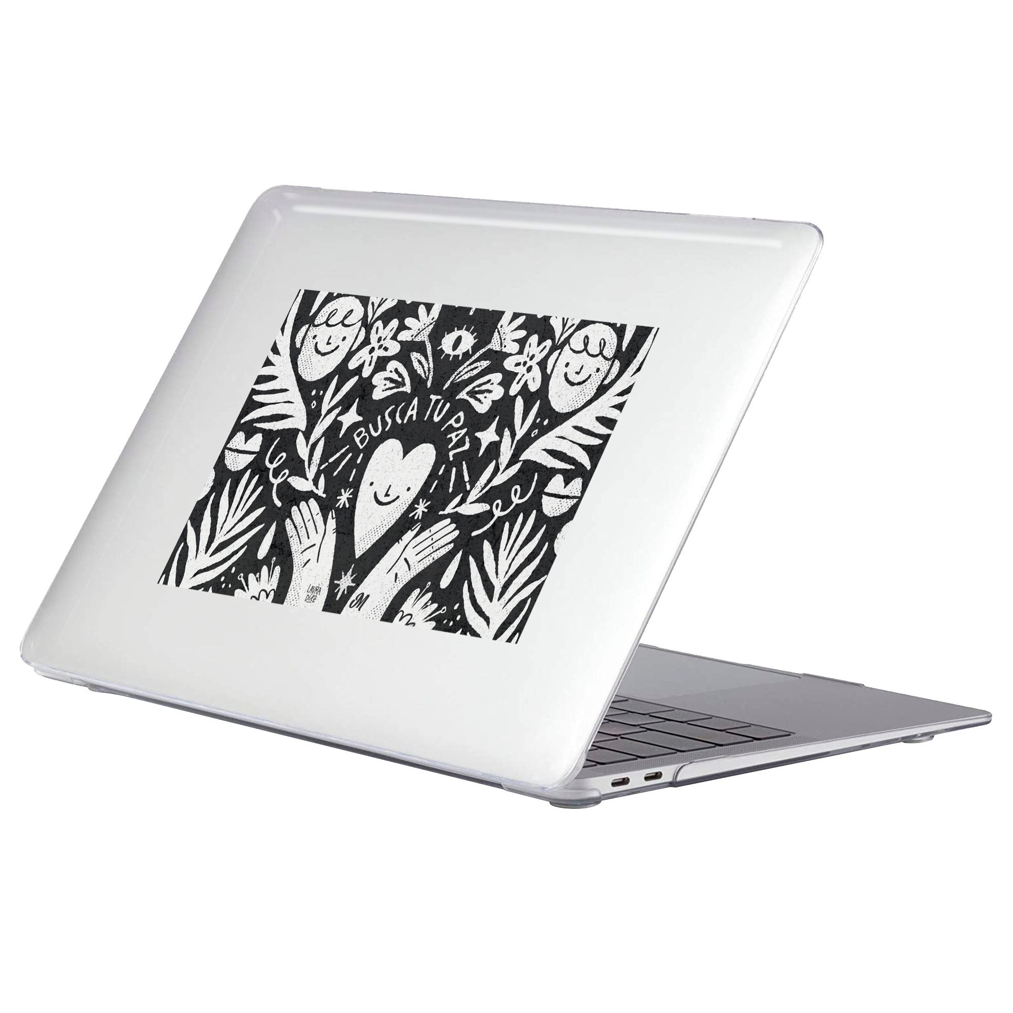Busca tu paz MacBook Case - Mandala Cases