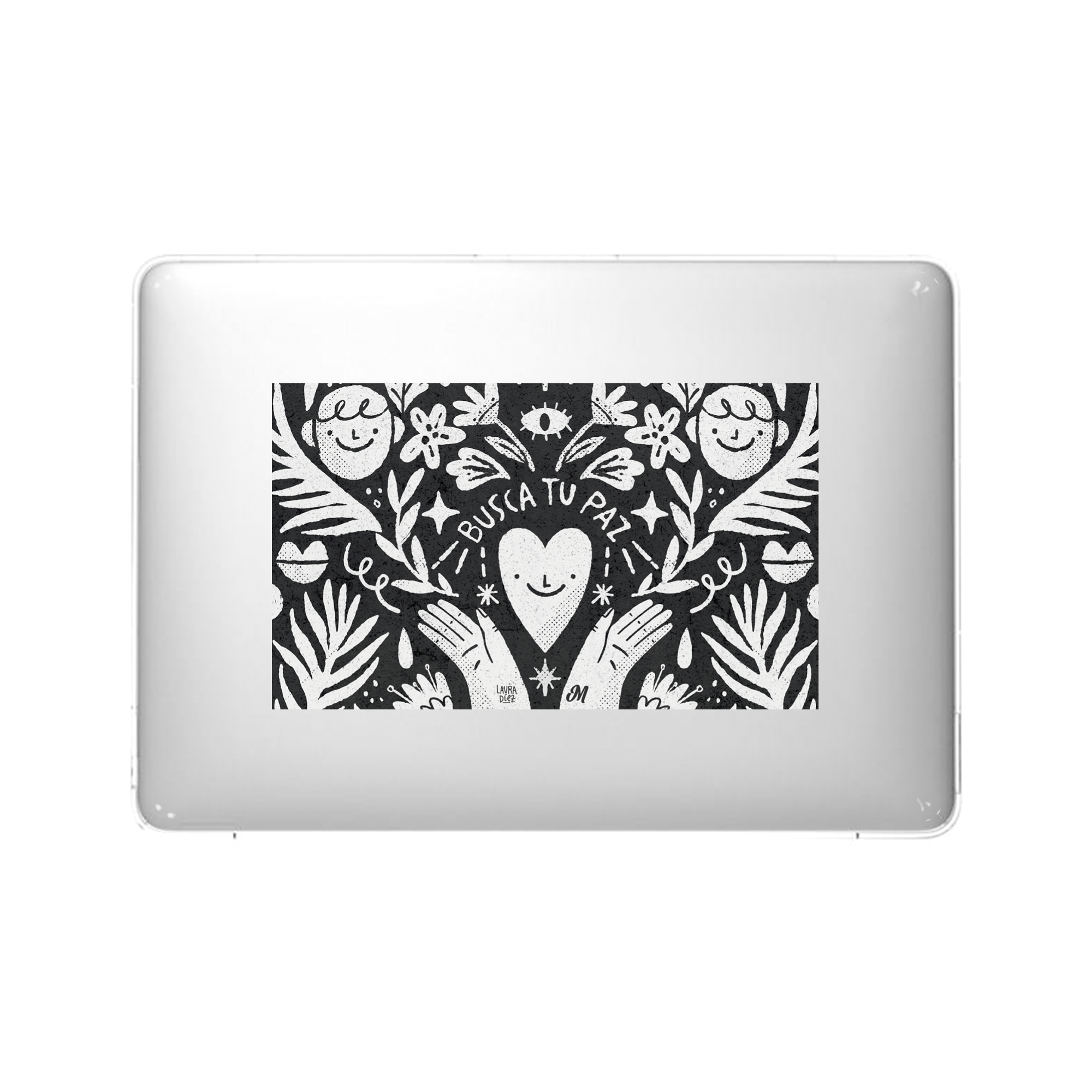 Busca tu paz MacBook Case - Mandala Cases