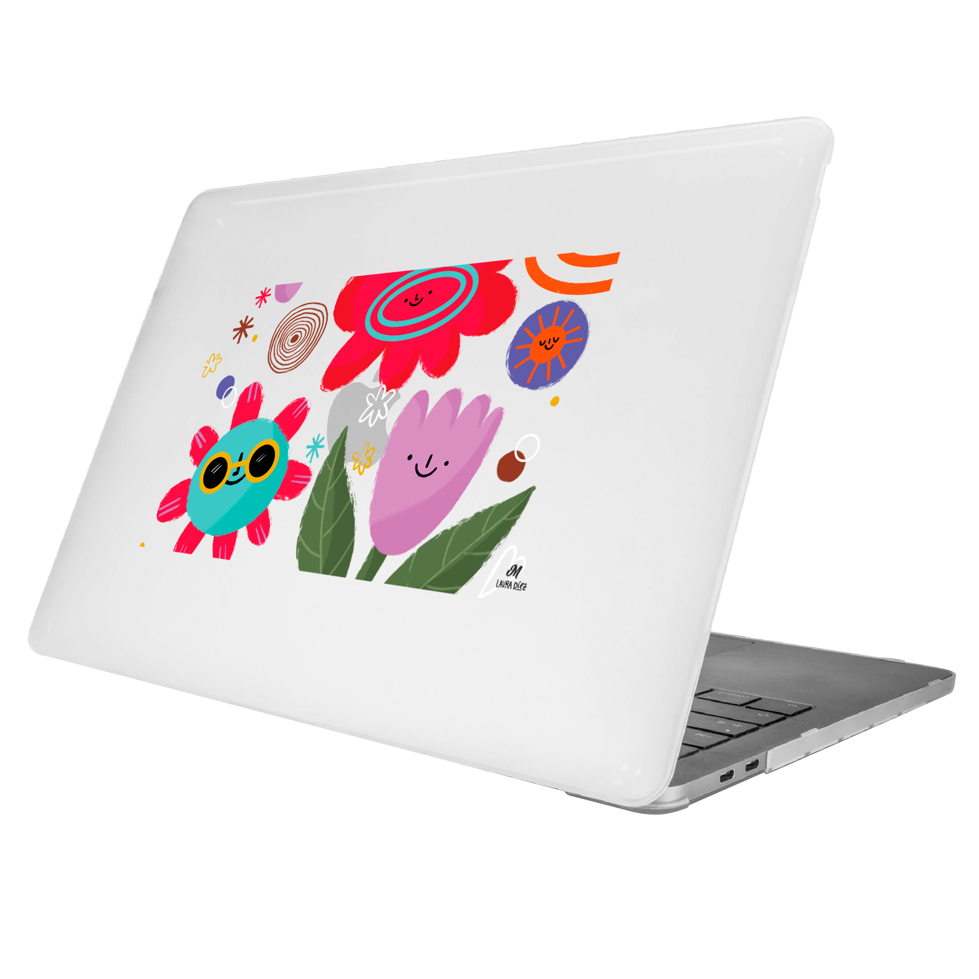 Jardín Maravilloso MacBook Case - Mandala Cases