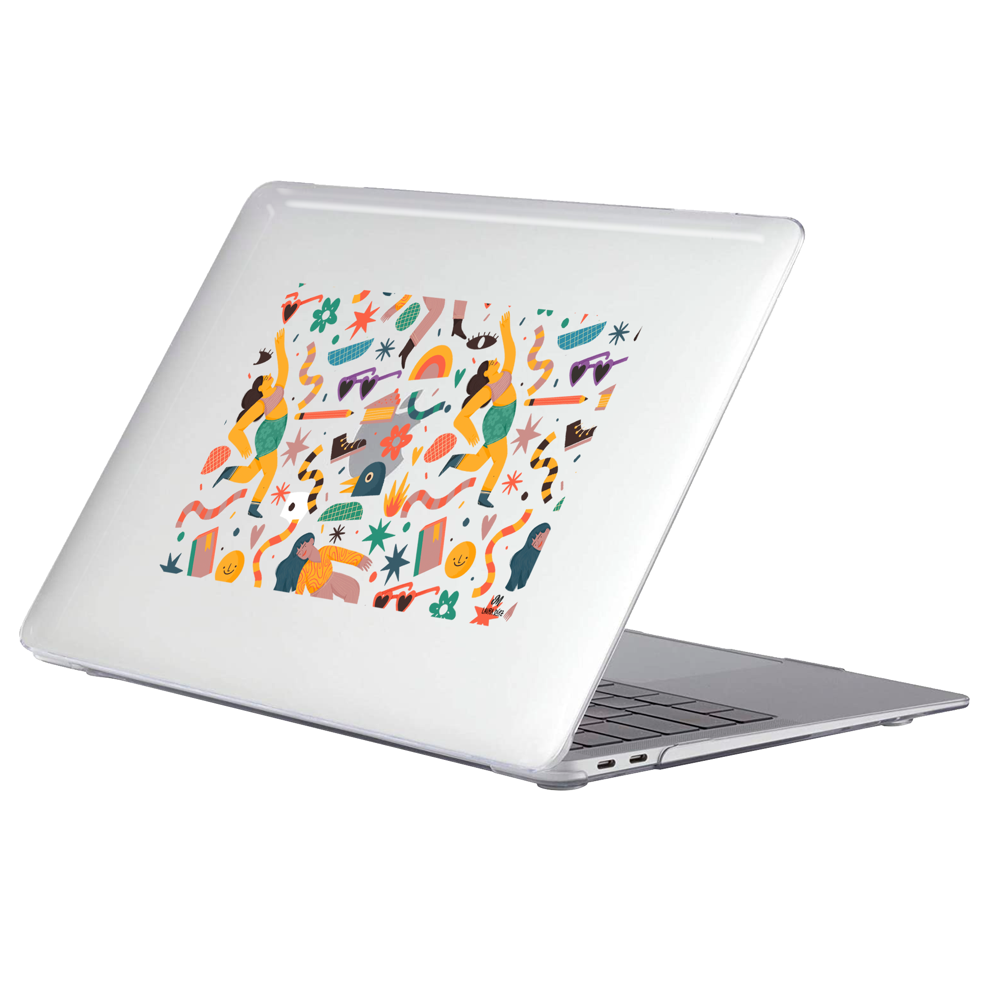 Vida y alegría MacBook Case - Mandala Cases