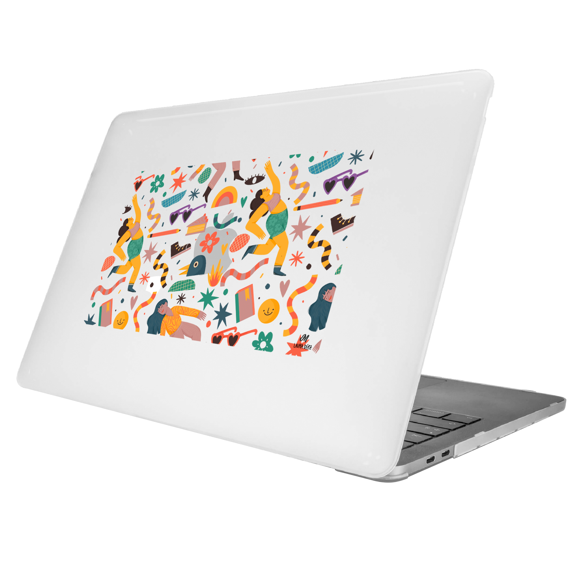 Vida y alegría MacBook Case - Mandala Cases