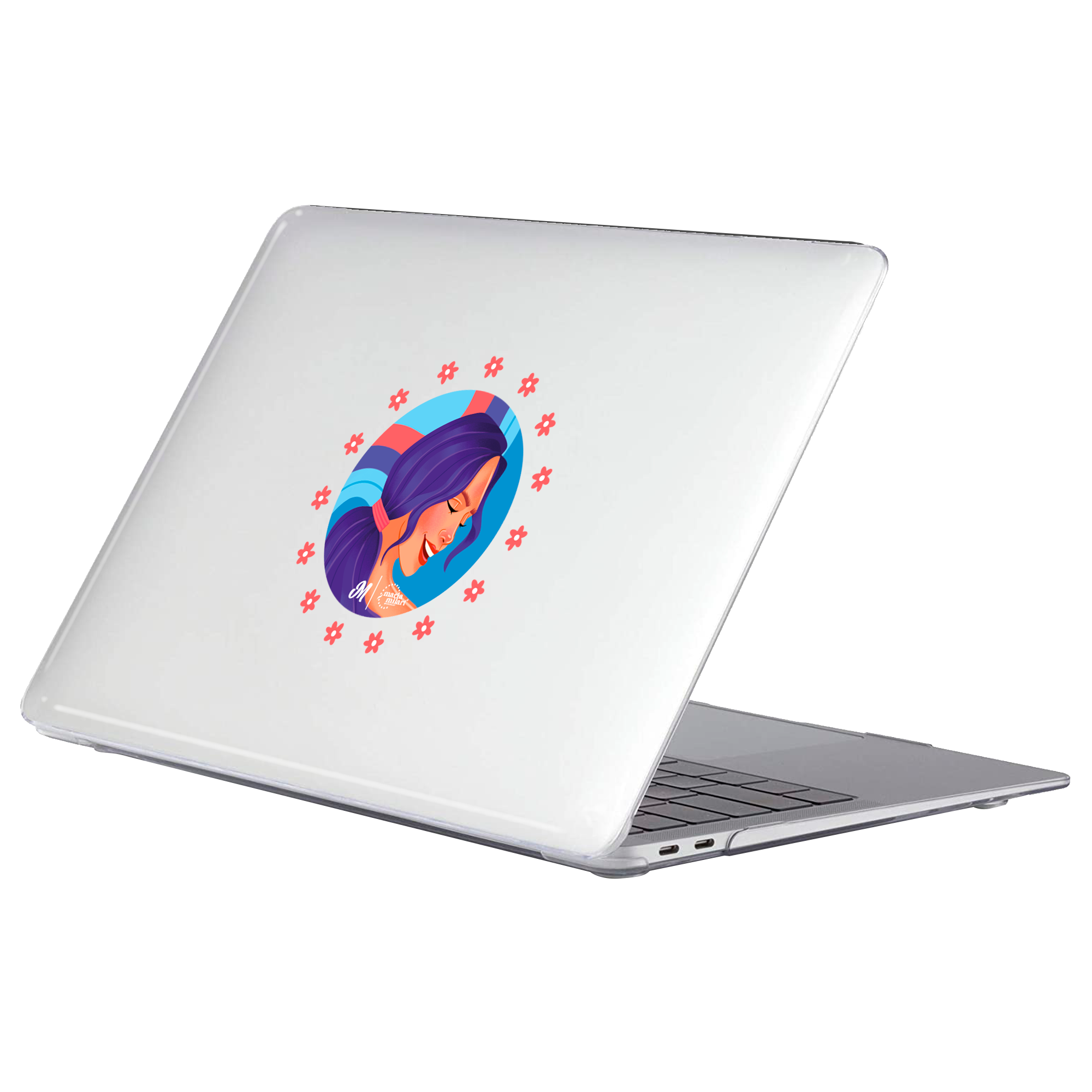 Flores Preciosas MacBook Case - Mandala Cases