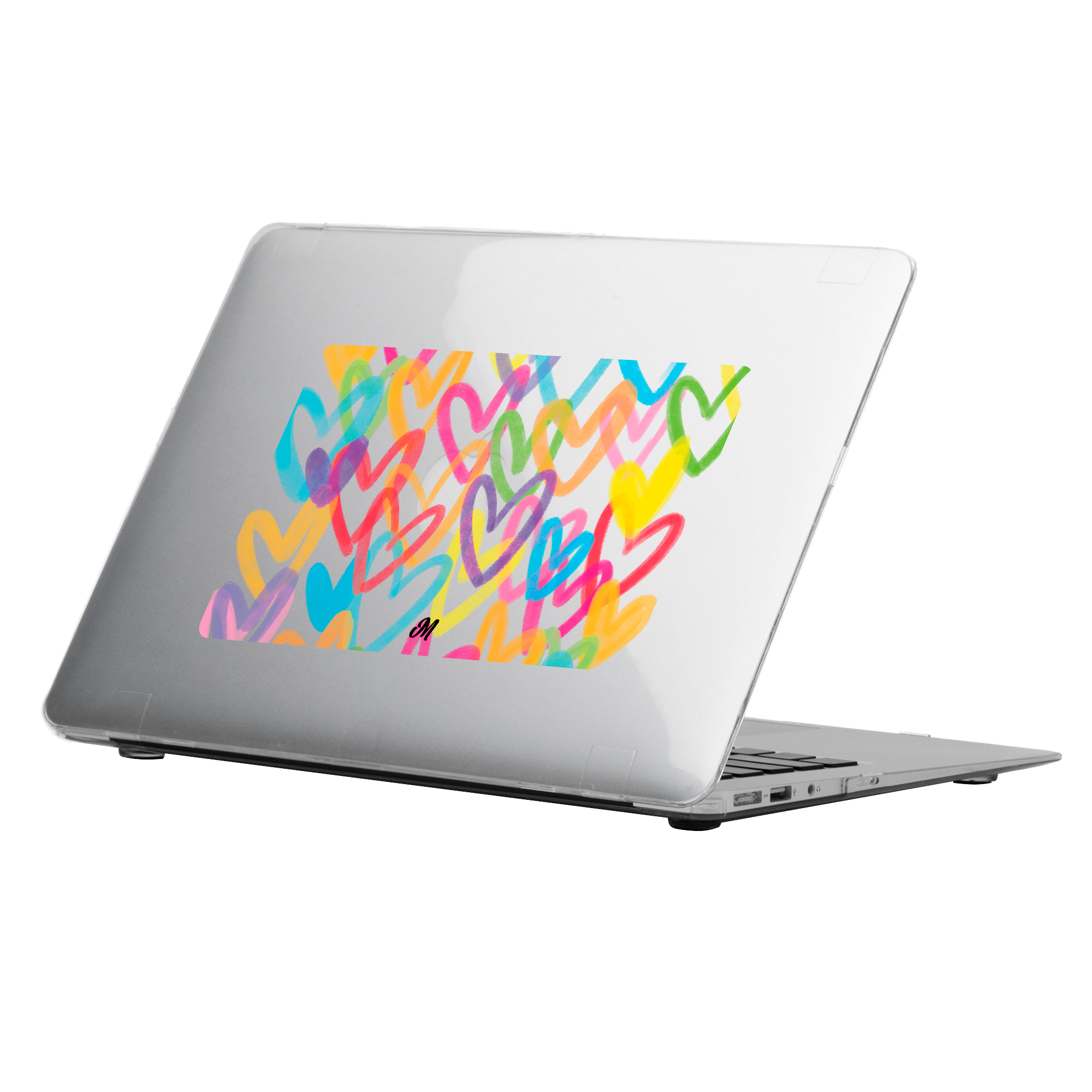 Corazones Arcoíris MacBook Case - Mandala Cases