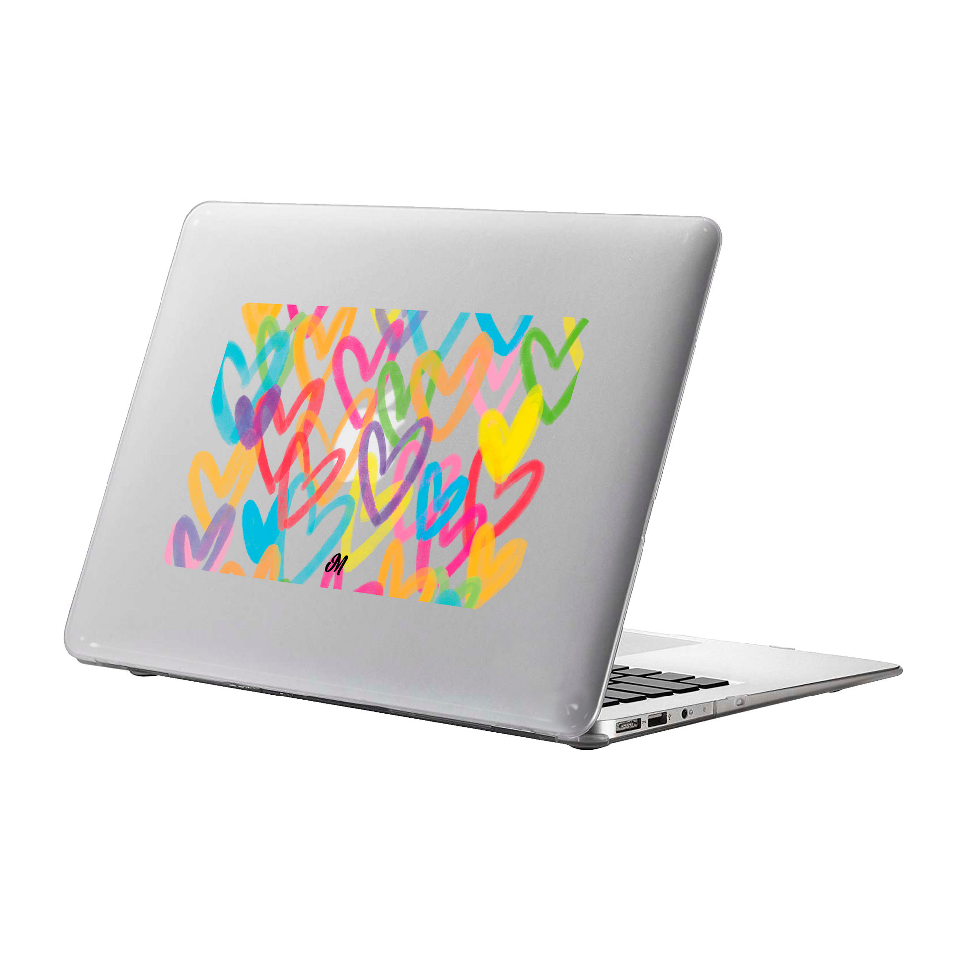 Corazones Arcoíris MacBook Case - Mandala Cases